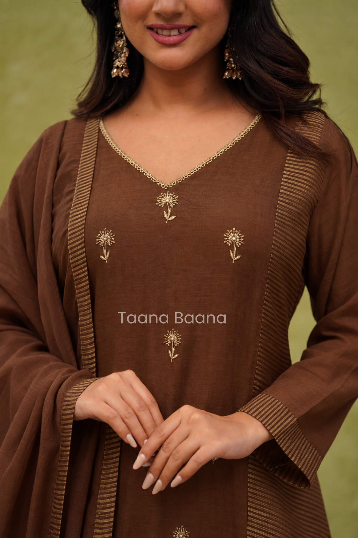 Dupatta Pant Set