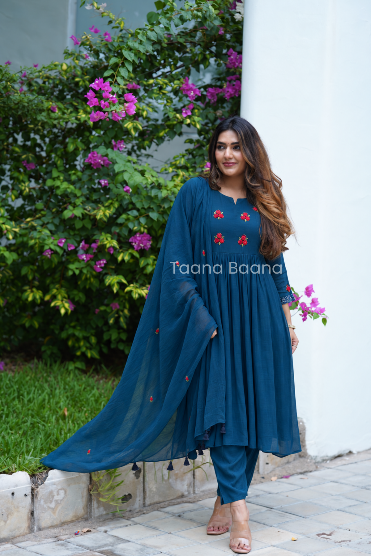 Dupatta Pant Set