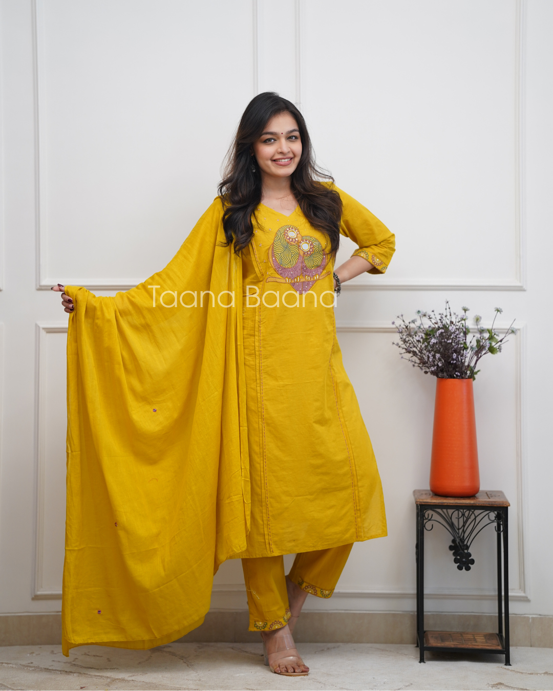 Dupatta Pant Set