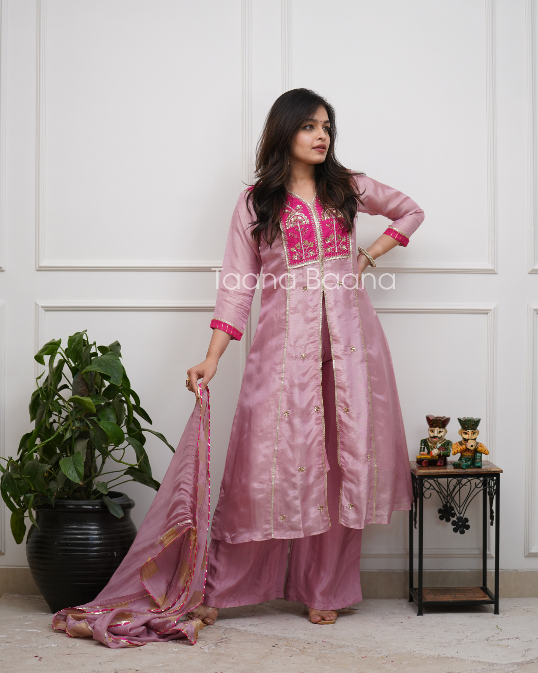 Dupatta Pant Set