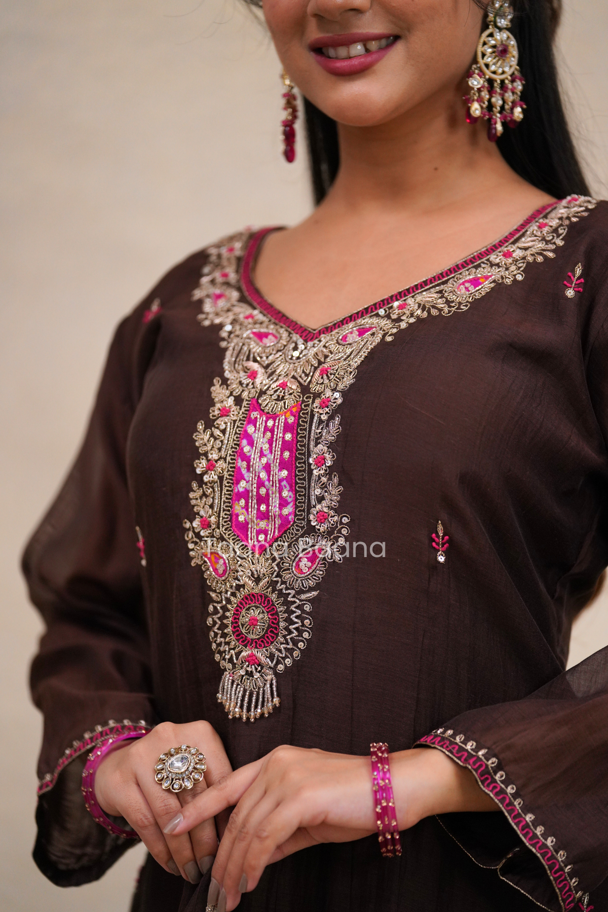 Dupatta Pant Set