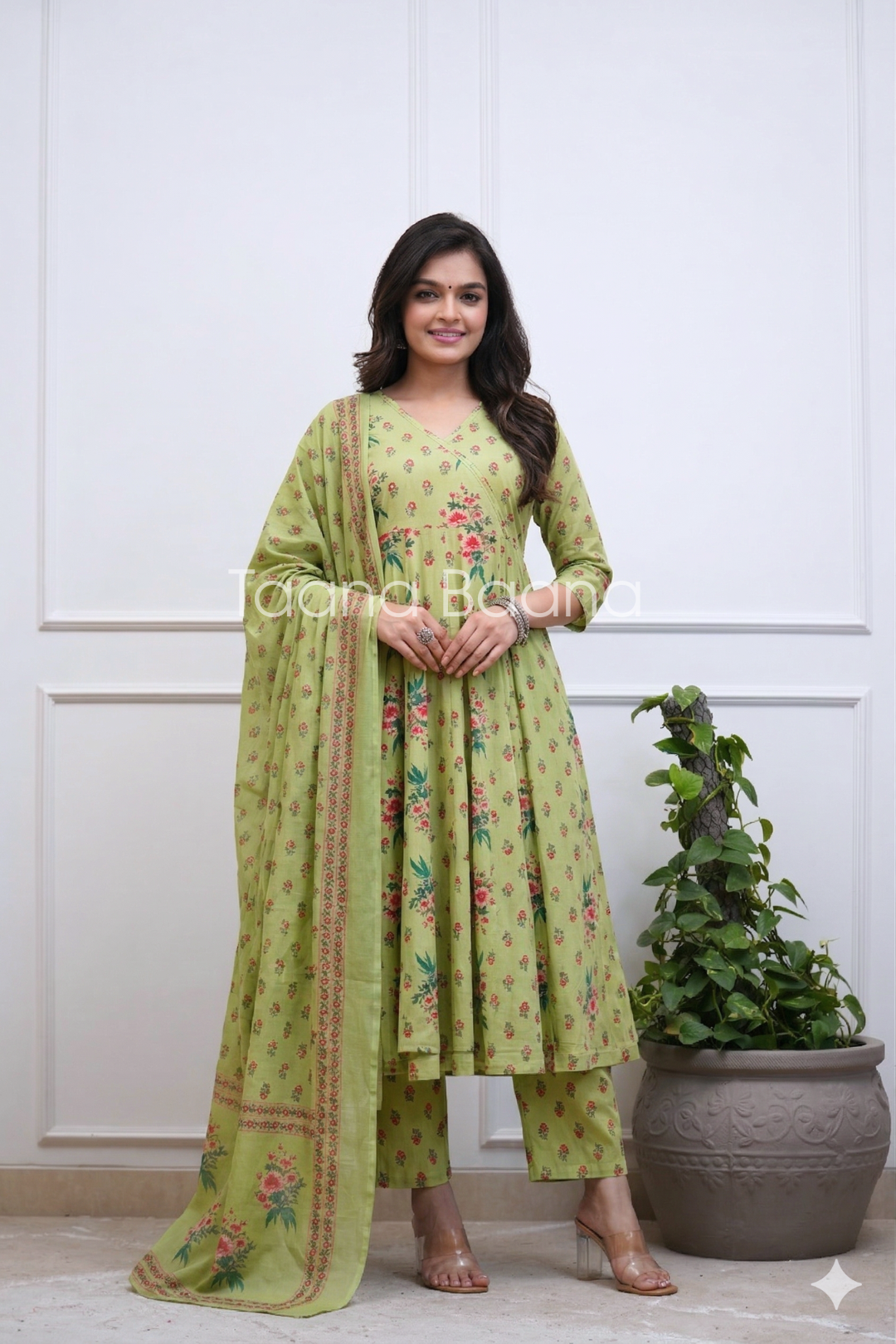 Dupatta Pant Set