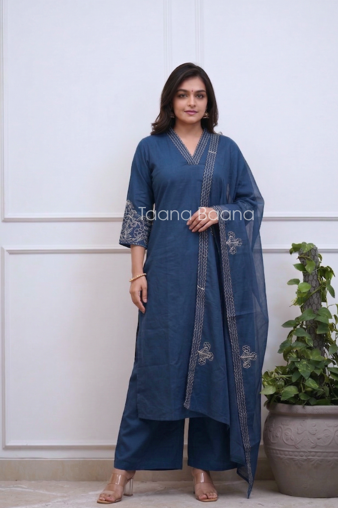 Dupatta Pant Set