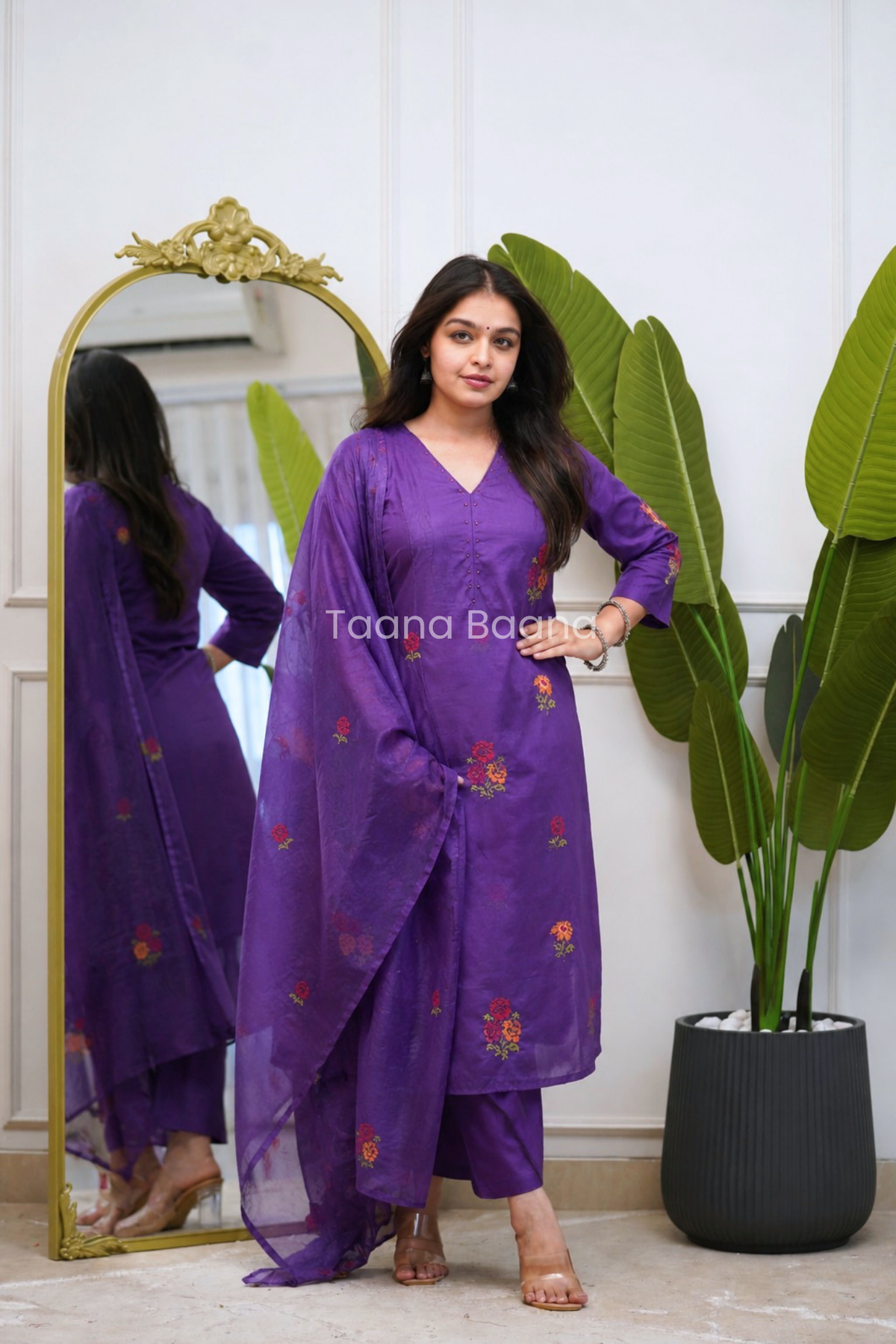 Dupatta Pant Set