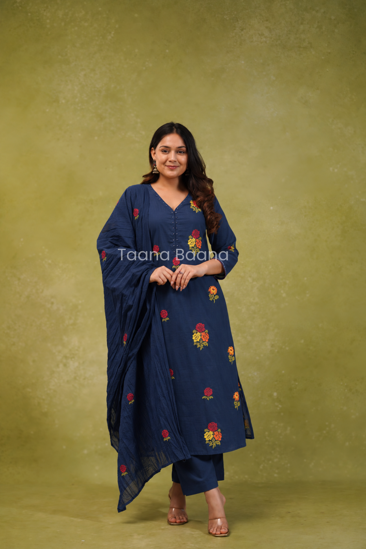 Dupatta Pant Set