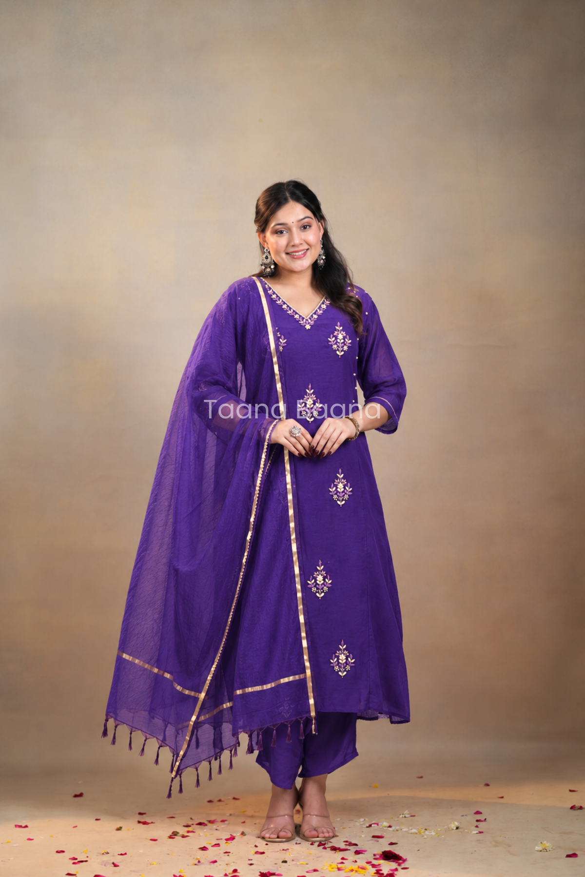 Dupatta Pant Set