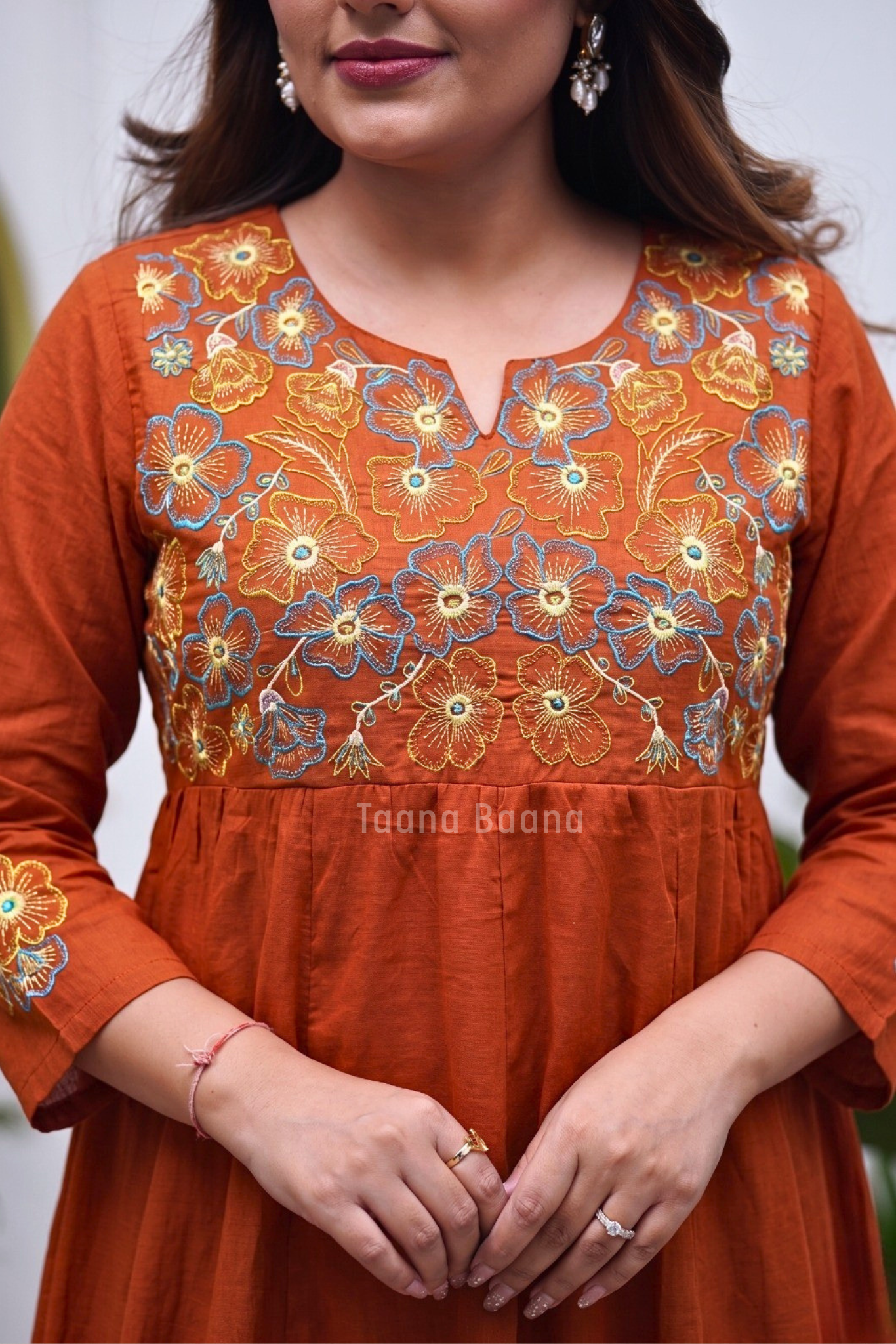 Anarkali Dupatta Set