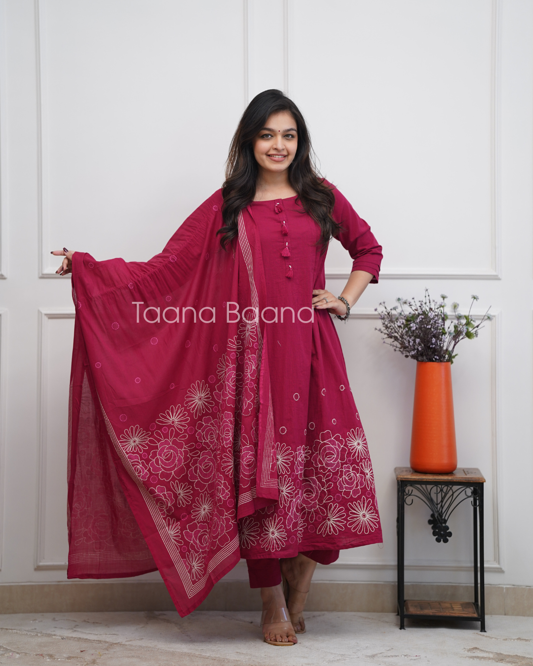 Dupatta Pant Set