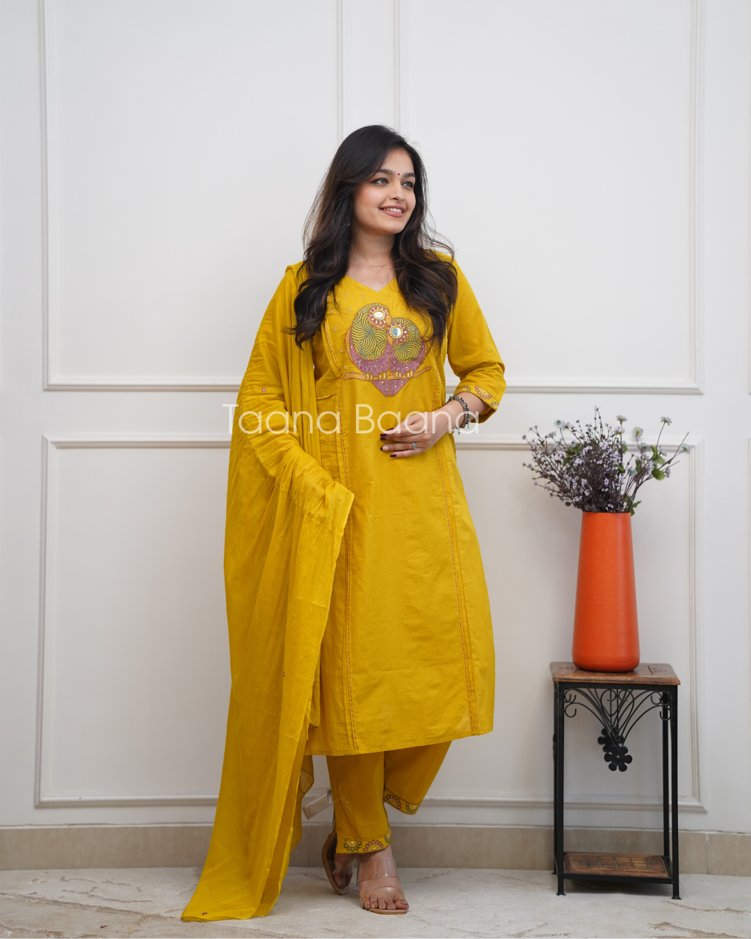 Dupatta Pant Set