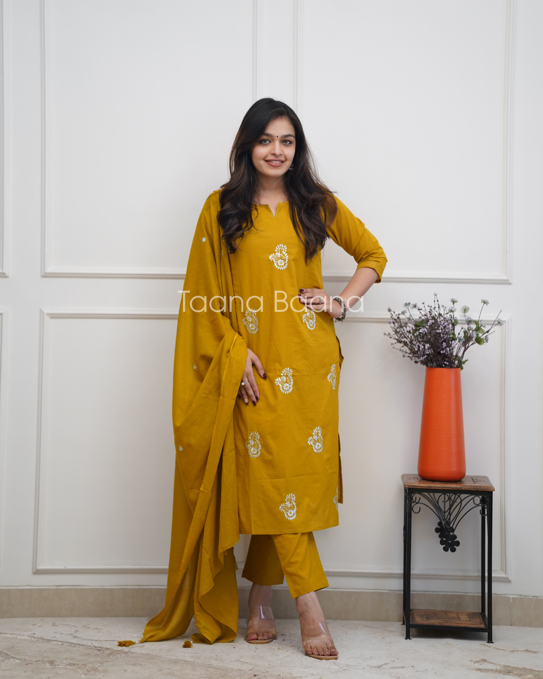 Dupatta Pant Set