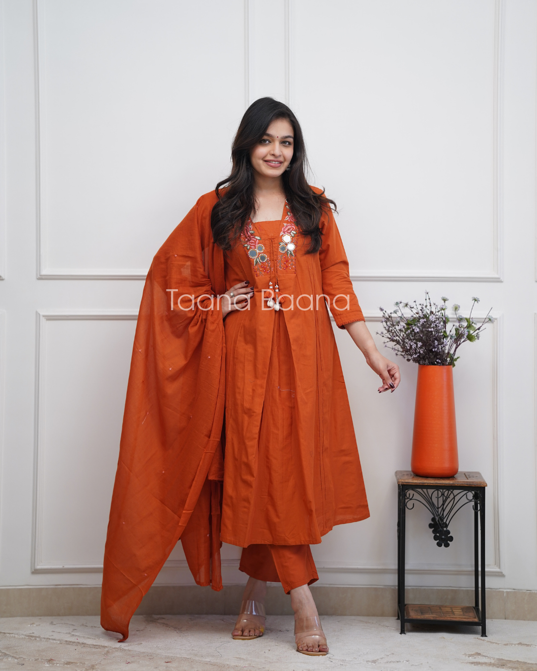 Dupatta Pant Set