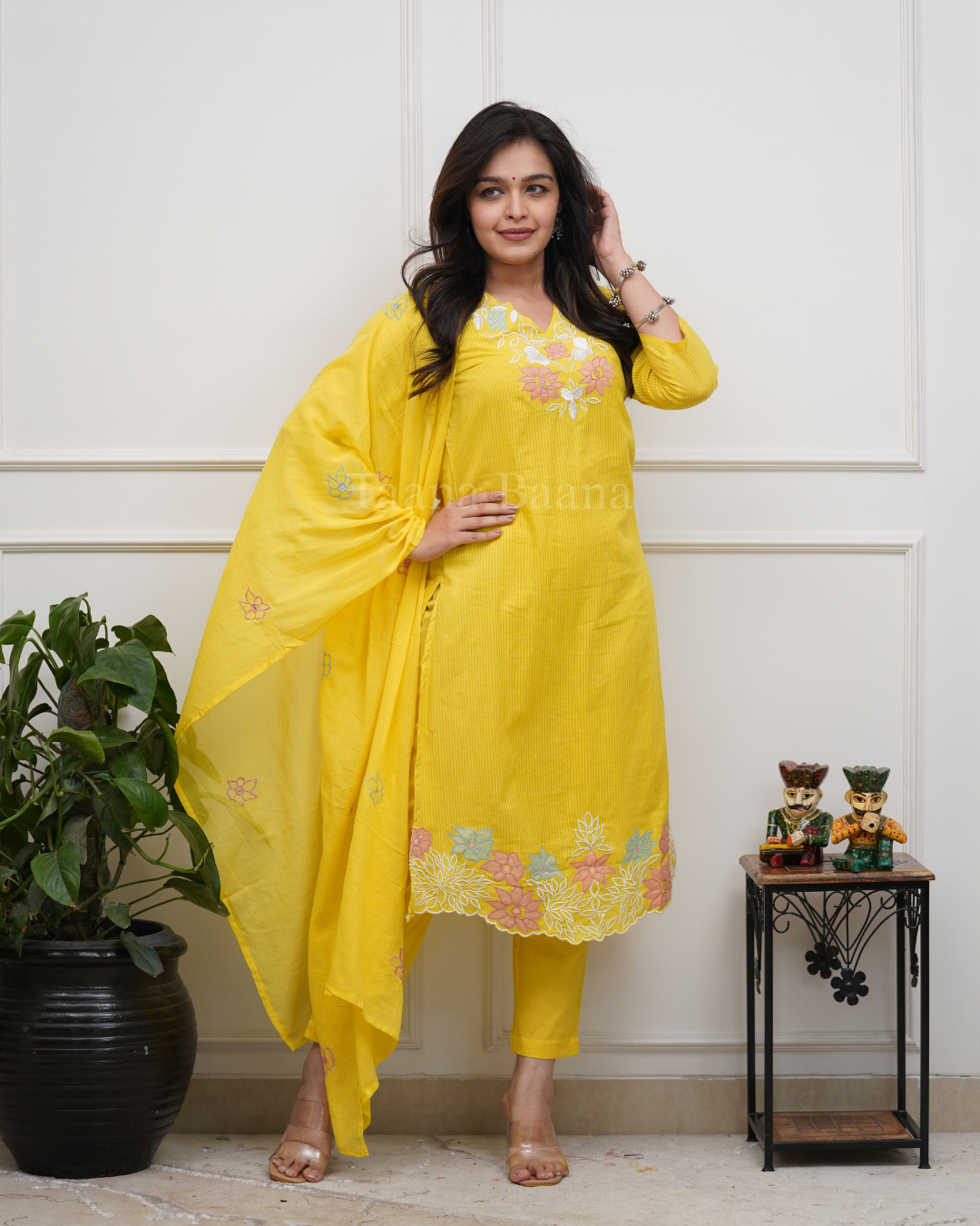 Dupatta Pant Set