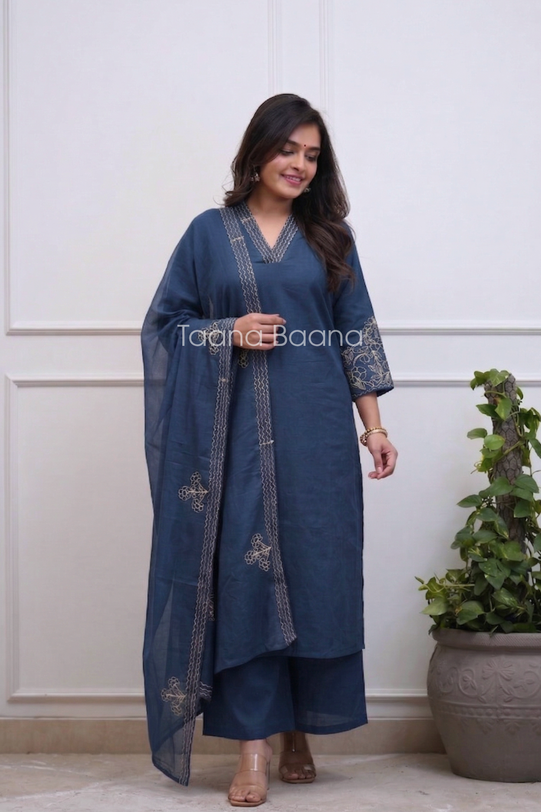 Dupatta Pant Set