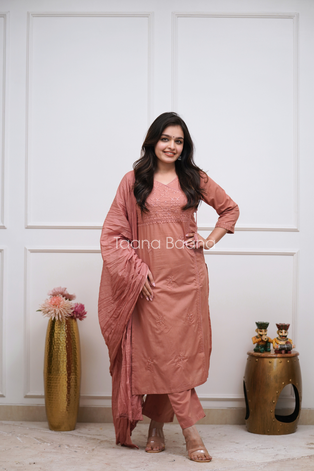 Dupatta Pant Set
