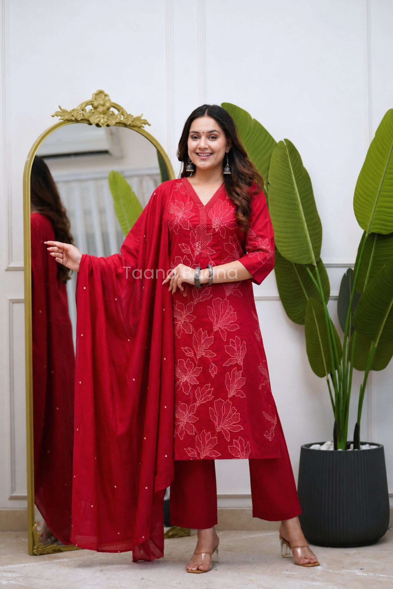 Dupatta Pant Set