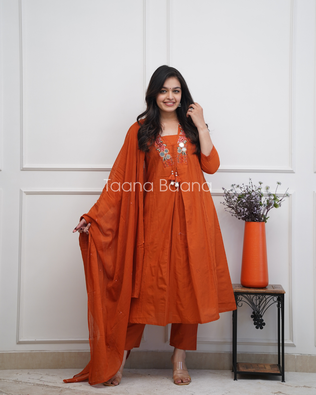 Dupatta Pant Set