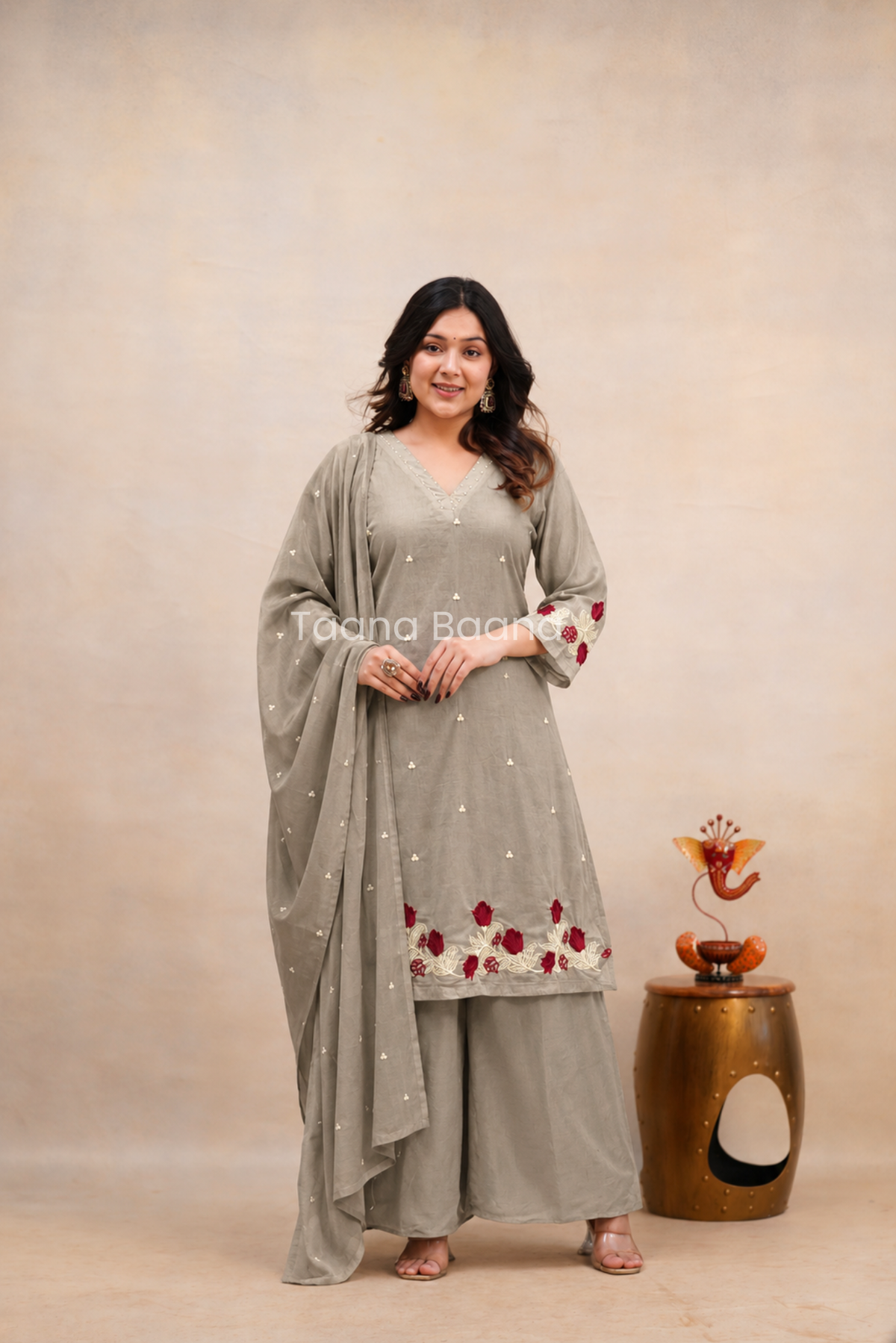 Dupatta Pant Set