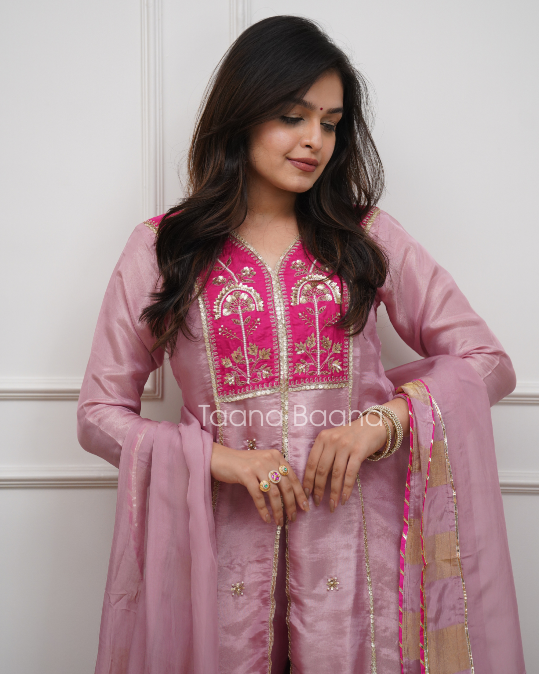 Dupatta Pant Set