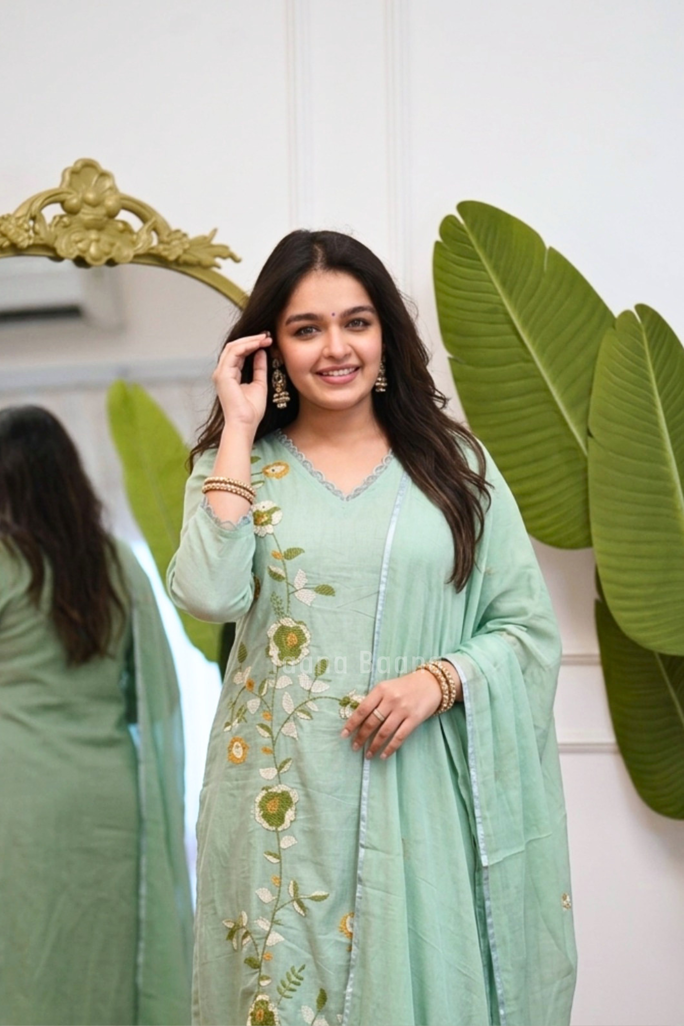 Dupatta Pant Set