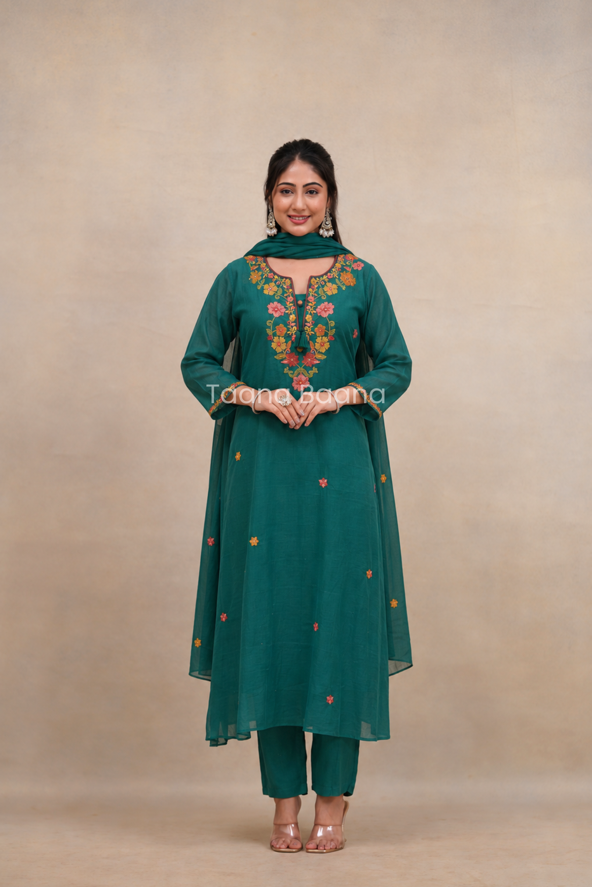 Dupatta Pant Set
