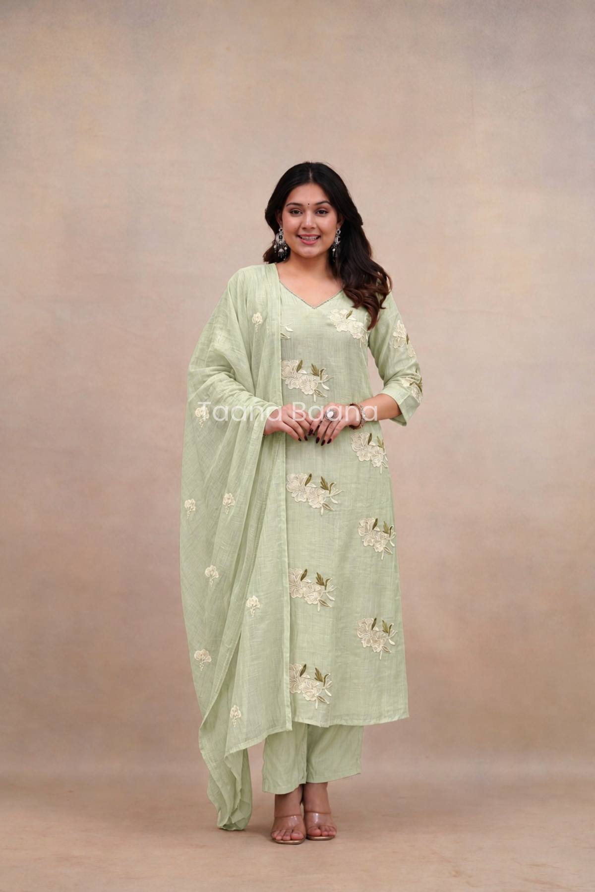 Dupatta Pant Set