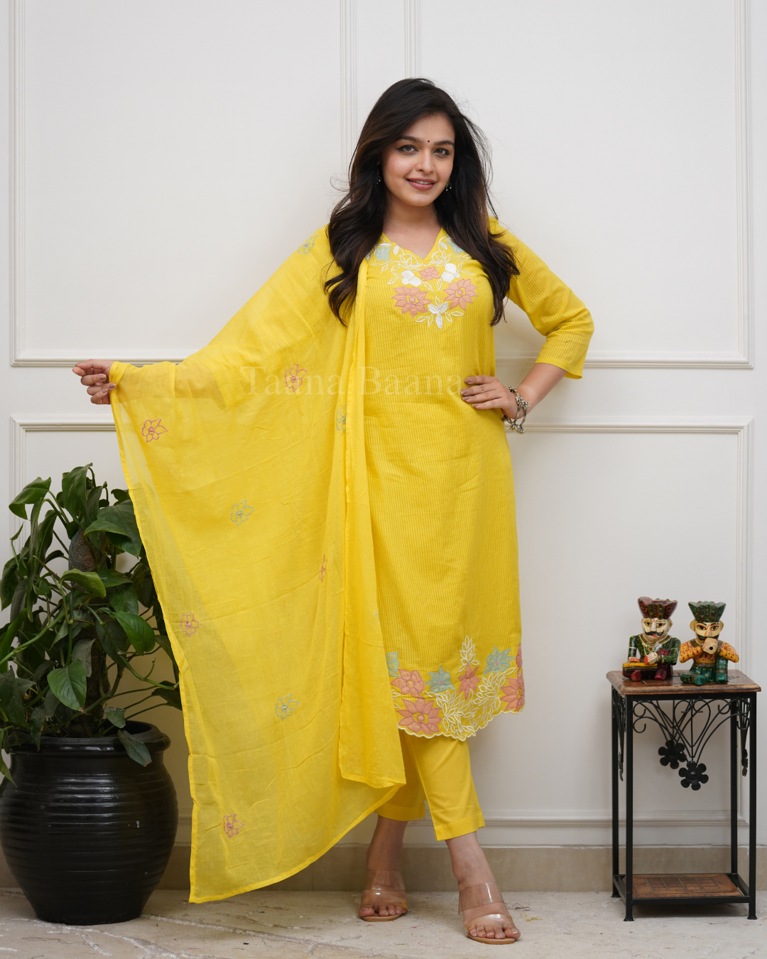 Dupatta Pant Set