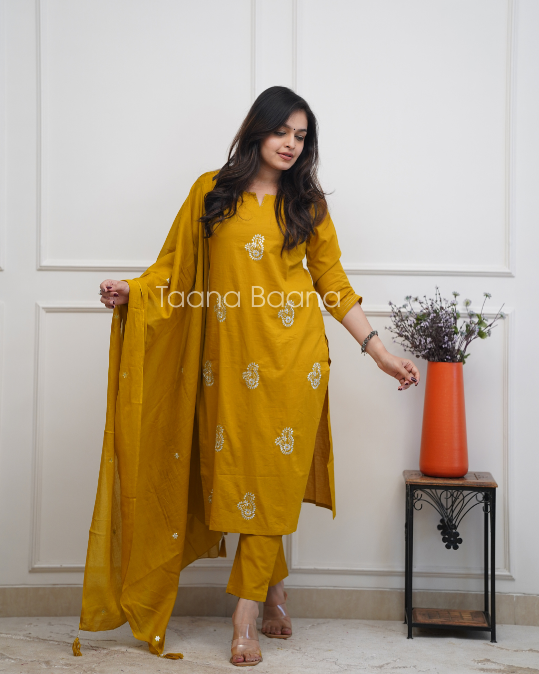 Dupatta Pant Set