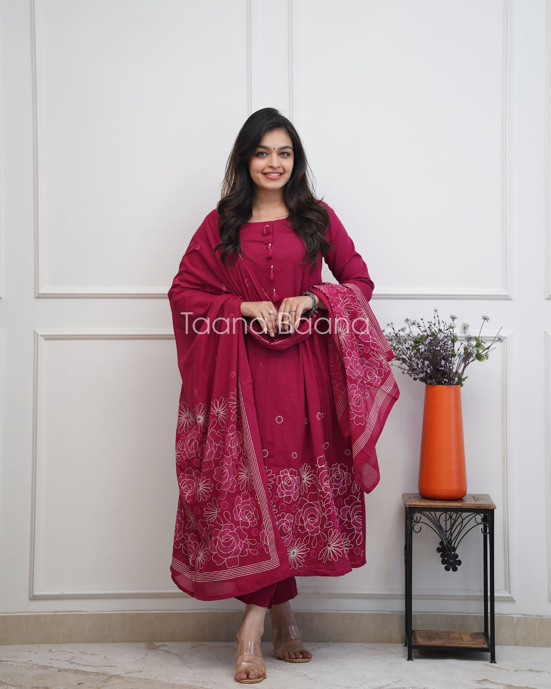 Dupatta Pant Set