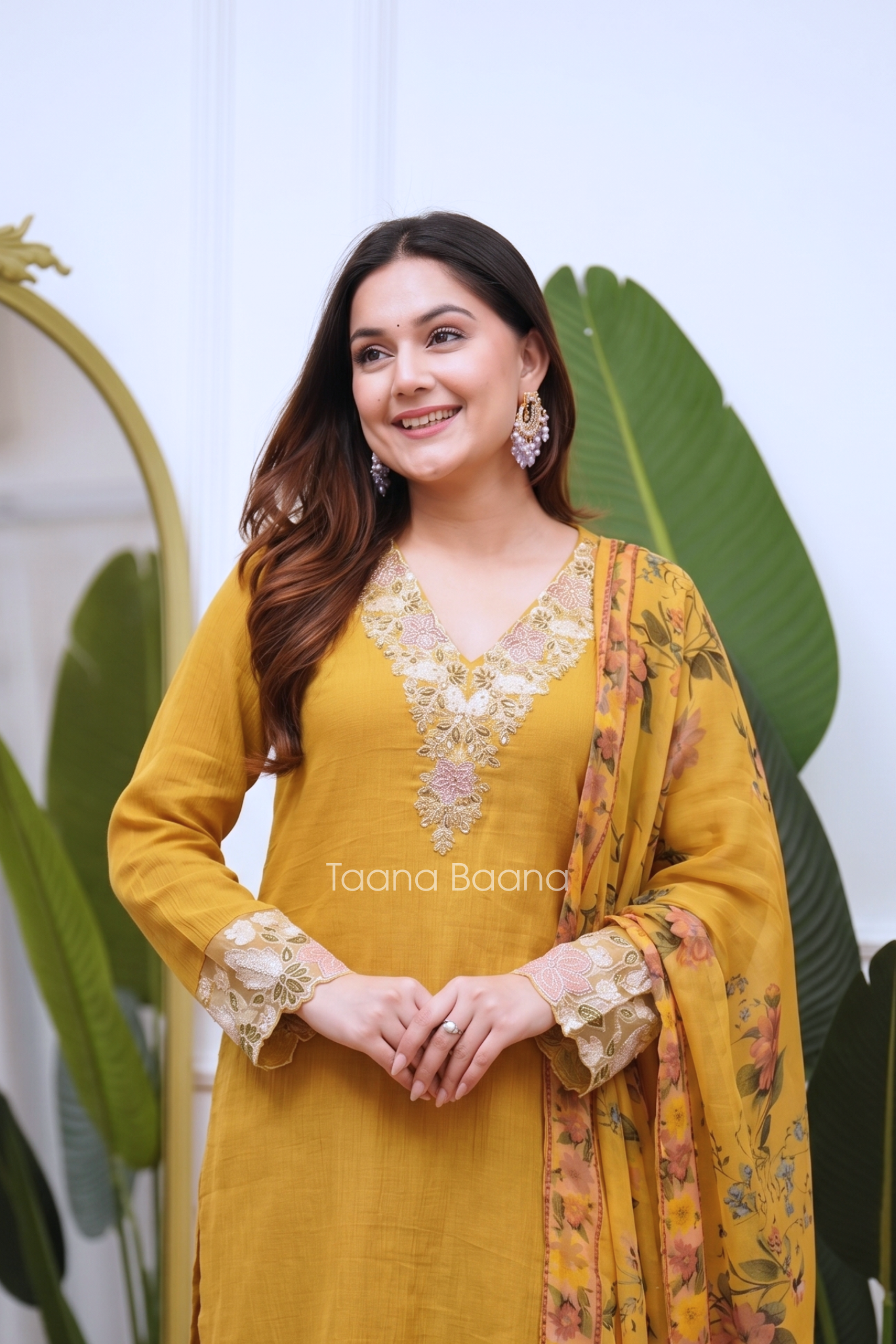 Dupatta Pant Set