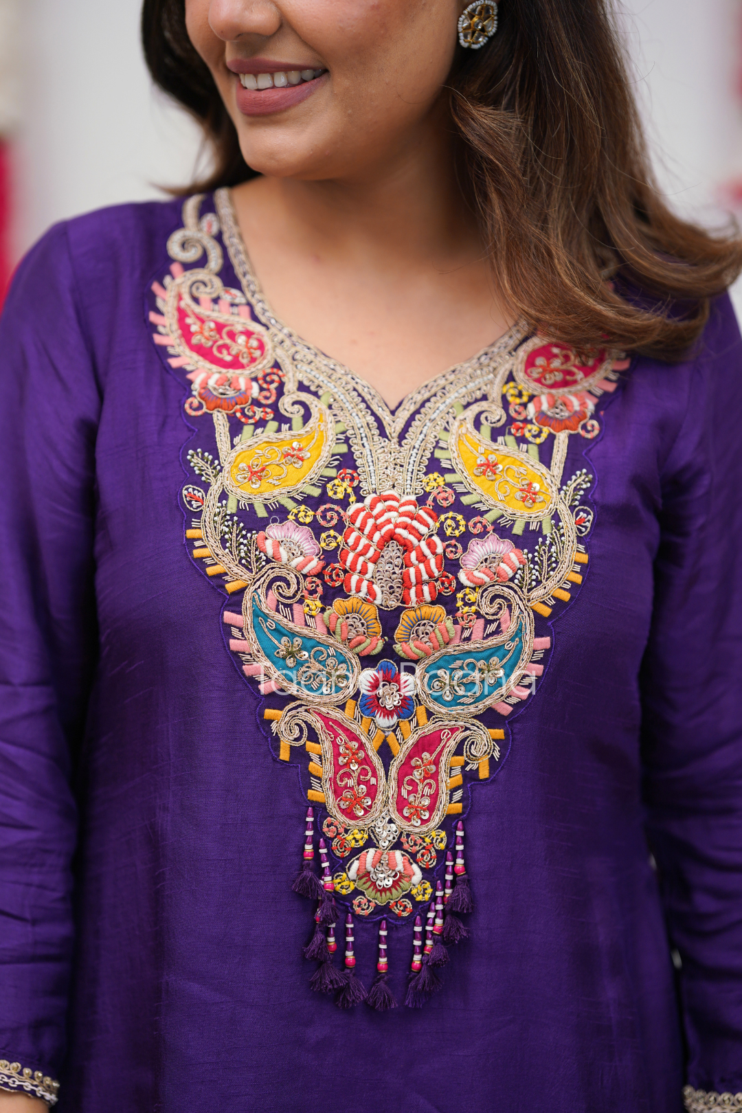 Dupatta Plazo Set