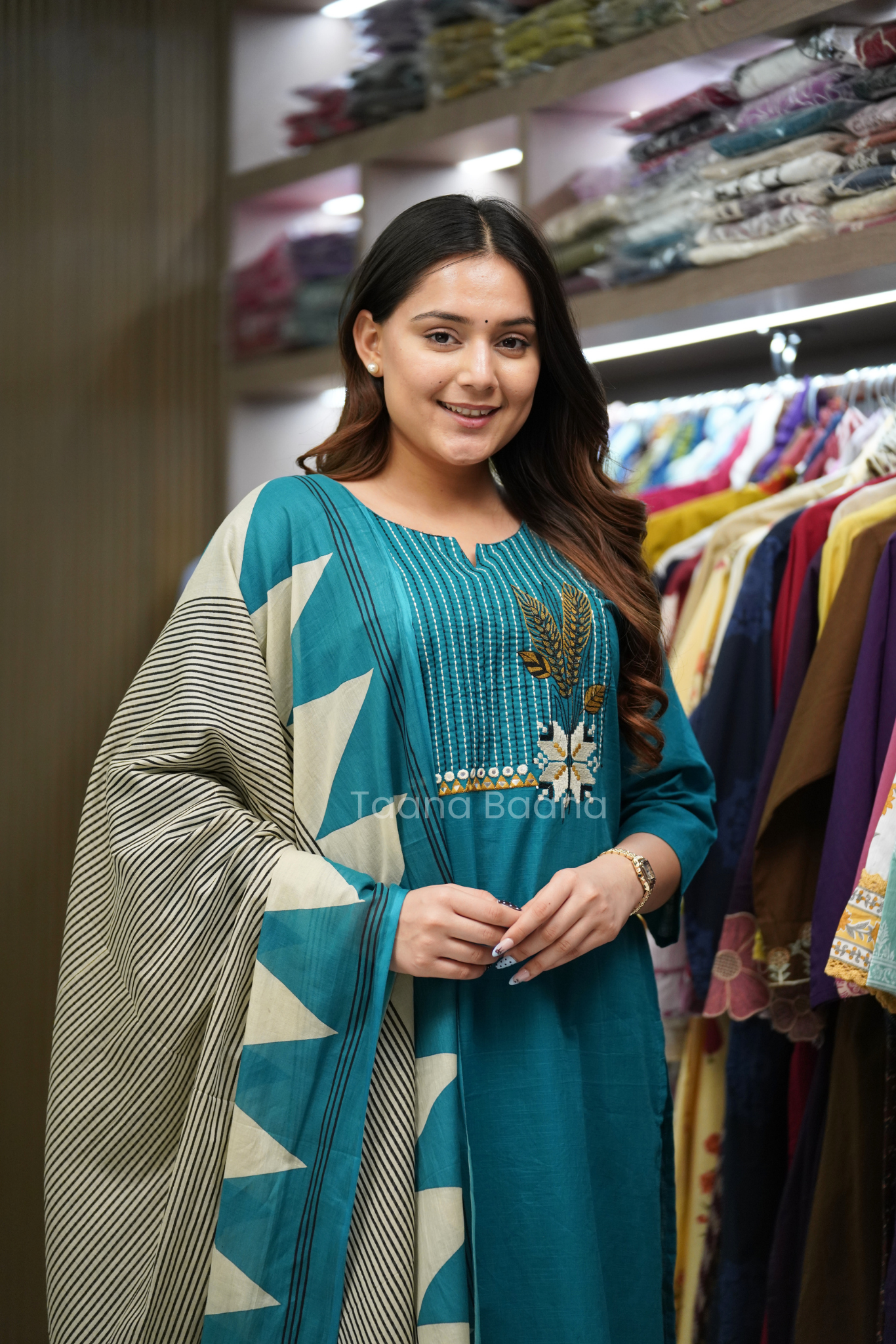 Dupatta Pant Set