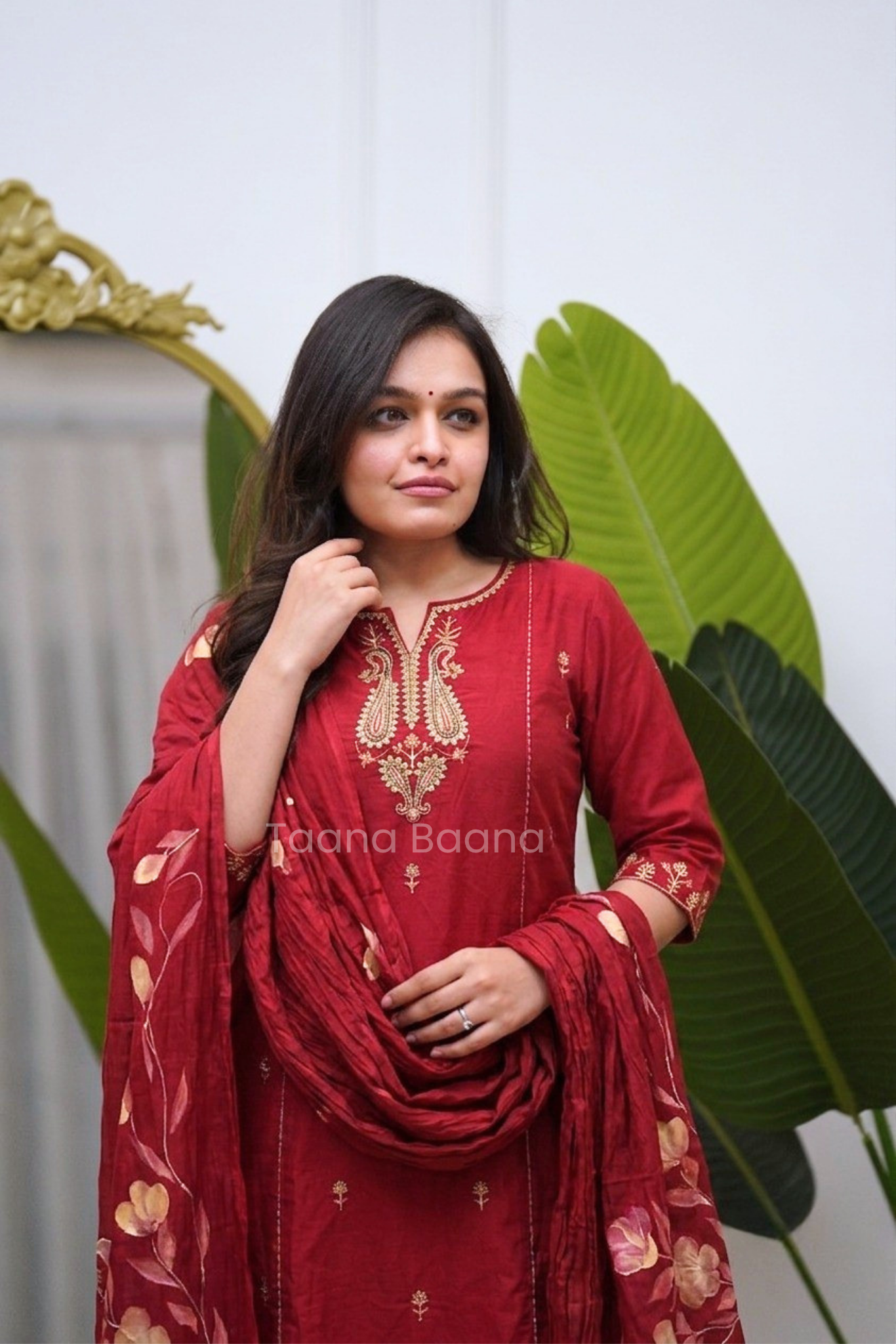 Dupatta Pant Set