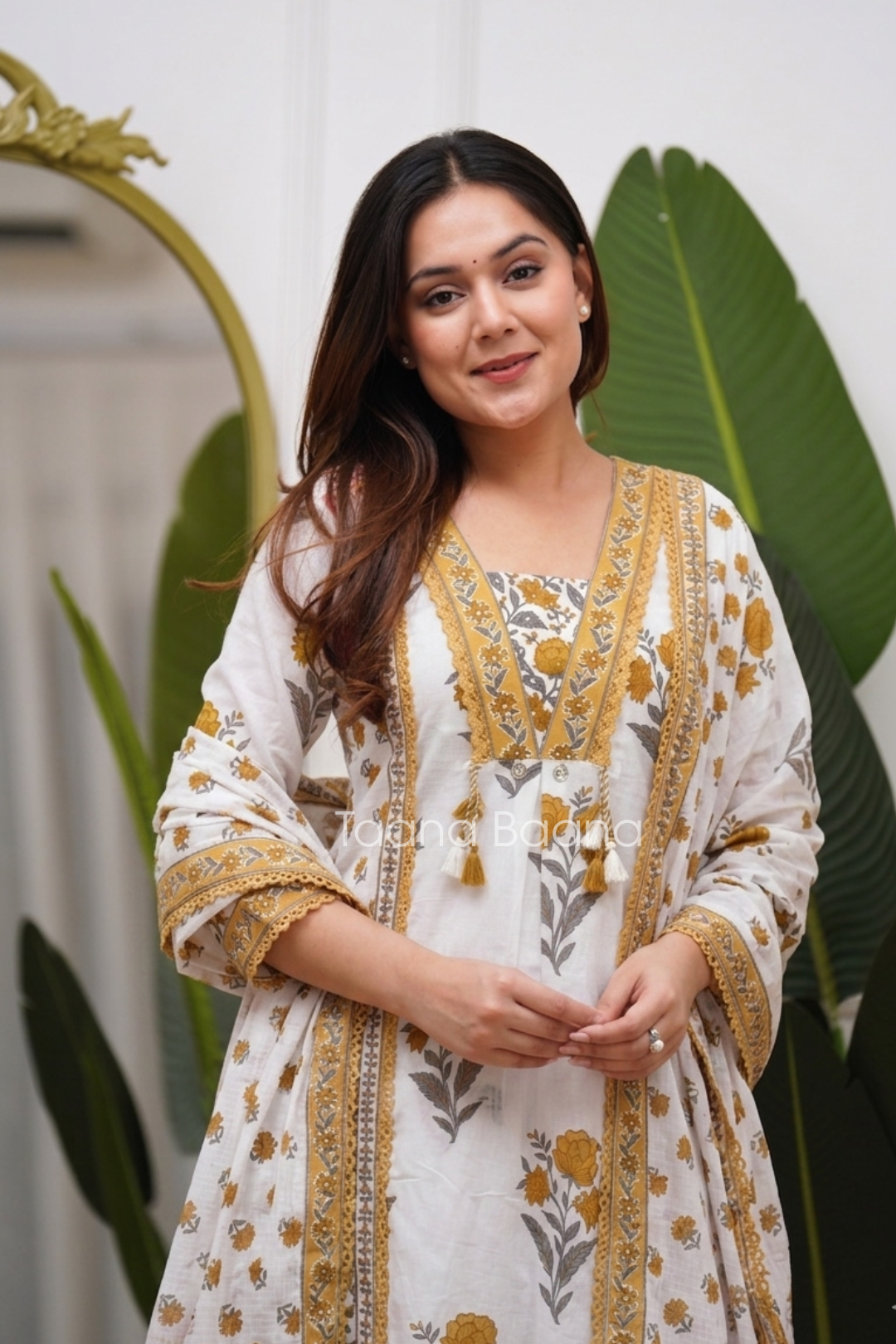 Dupatta Pant Set