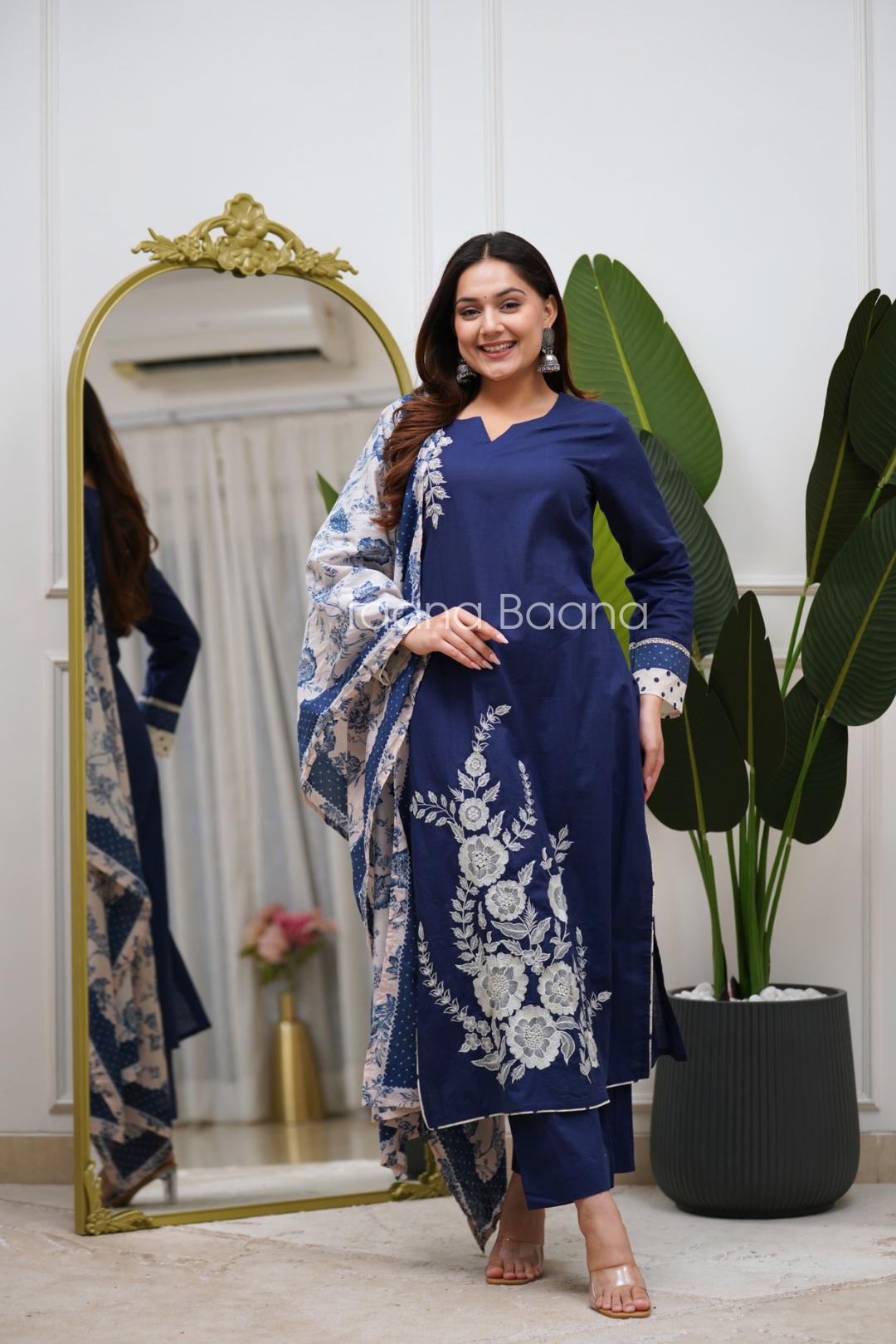 Dupatta Pant Set