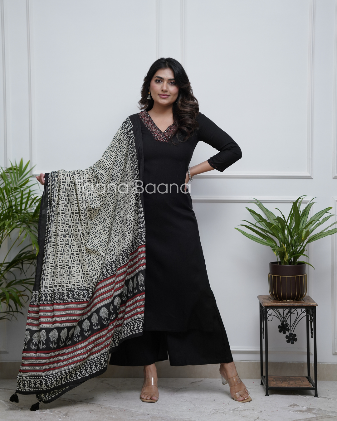 Dupatta Pant Set