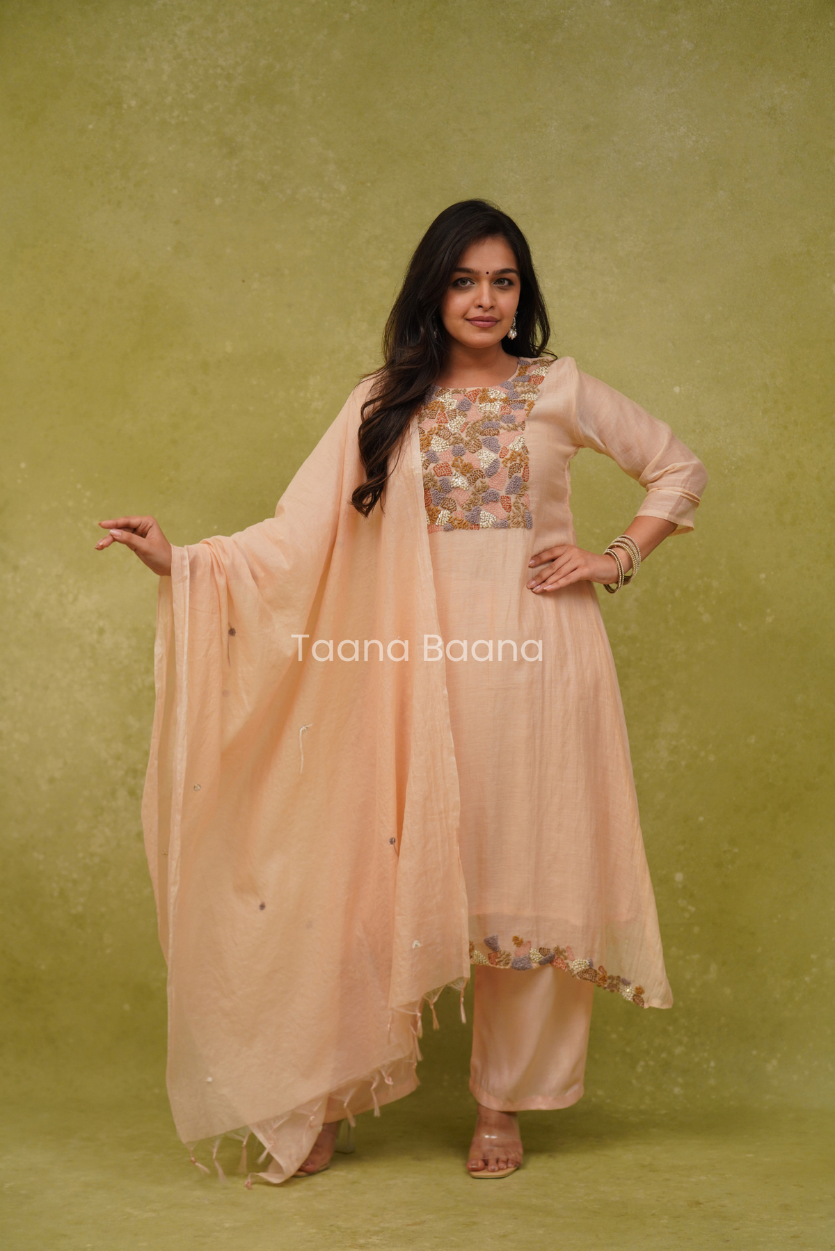 Dupatta Pant Set