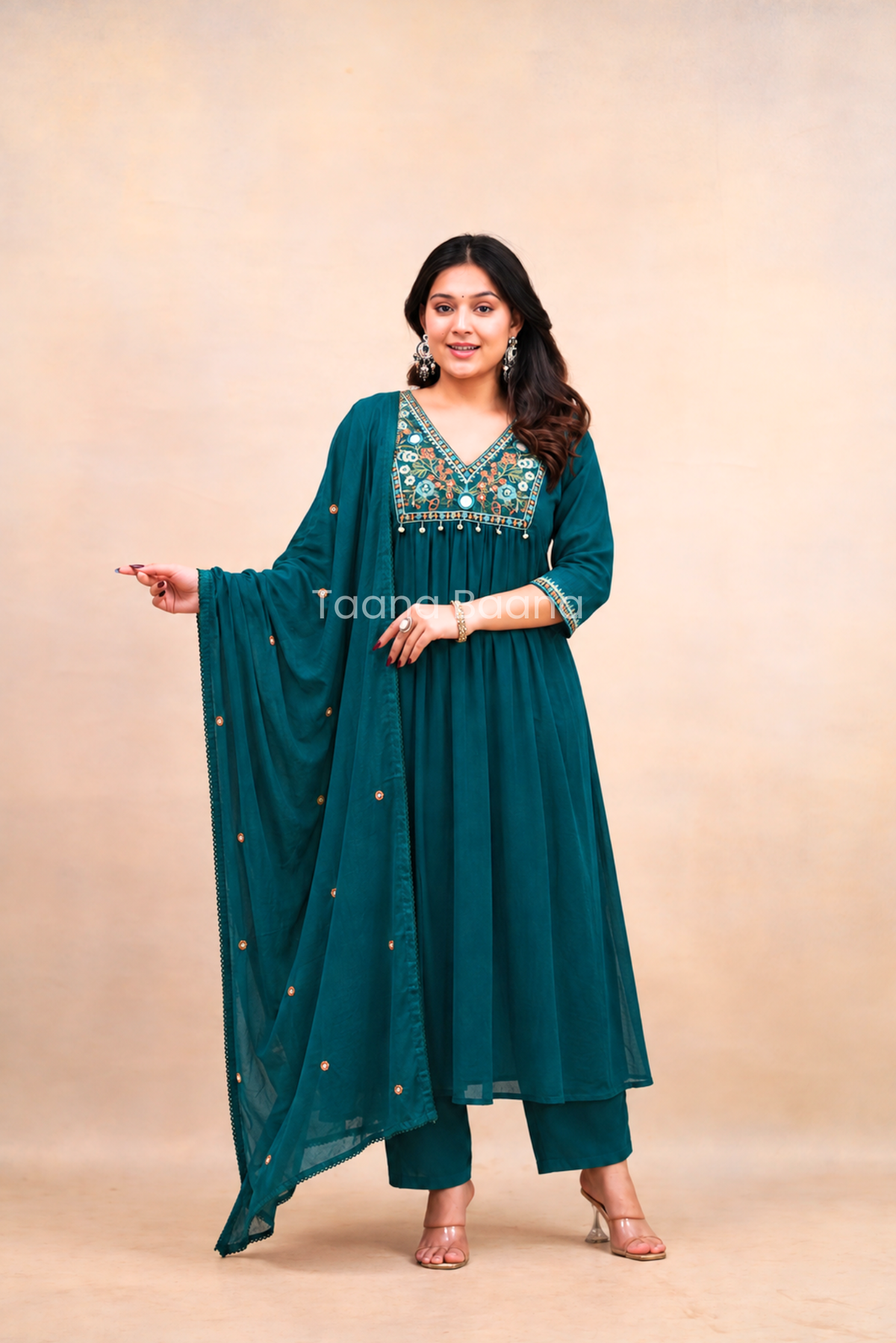 Dupatta Pant Set