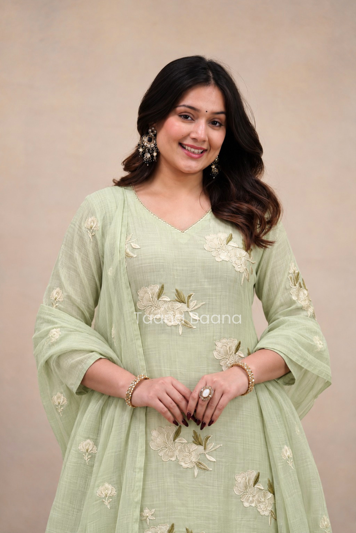 Dupatta Pant Set
