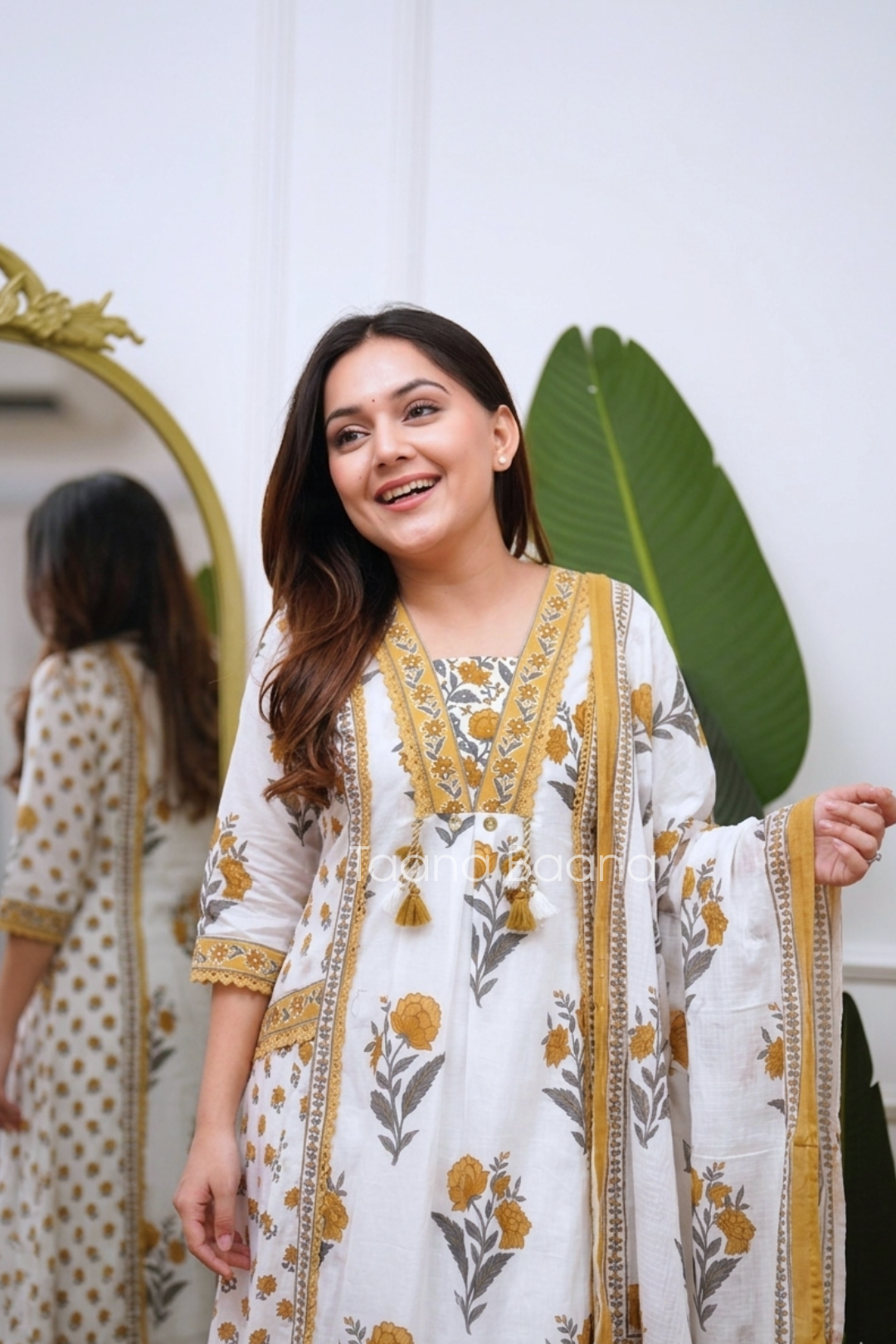 Dupatta Pant Set