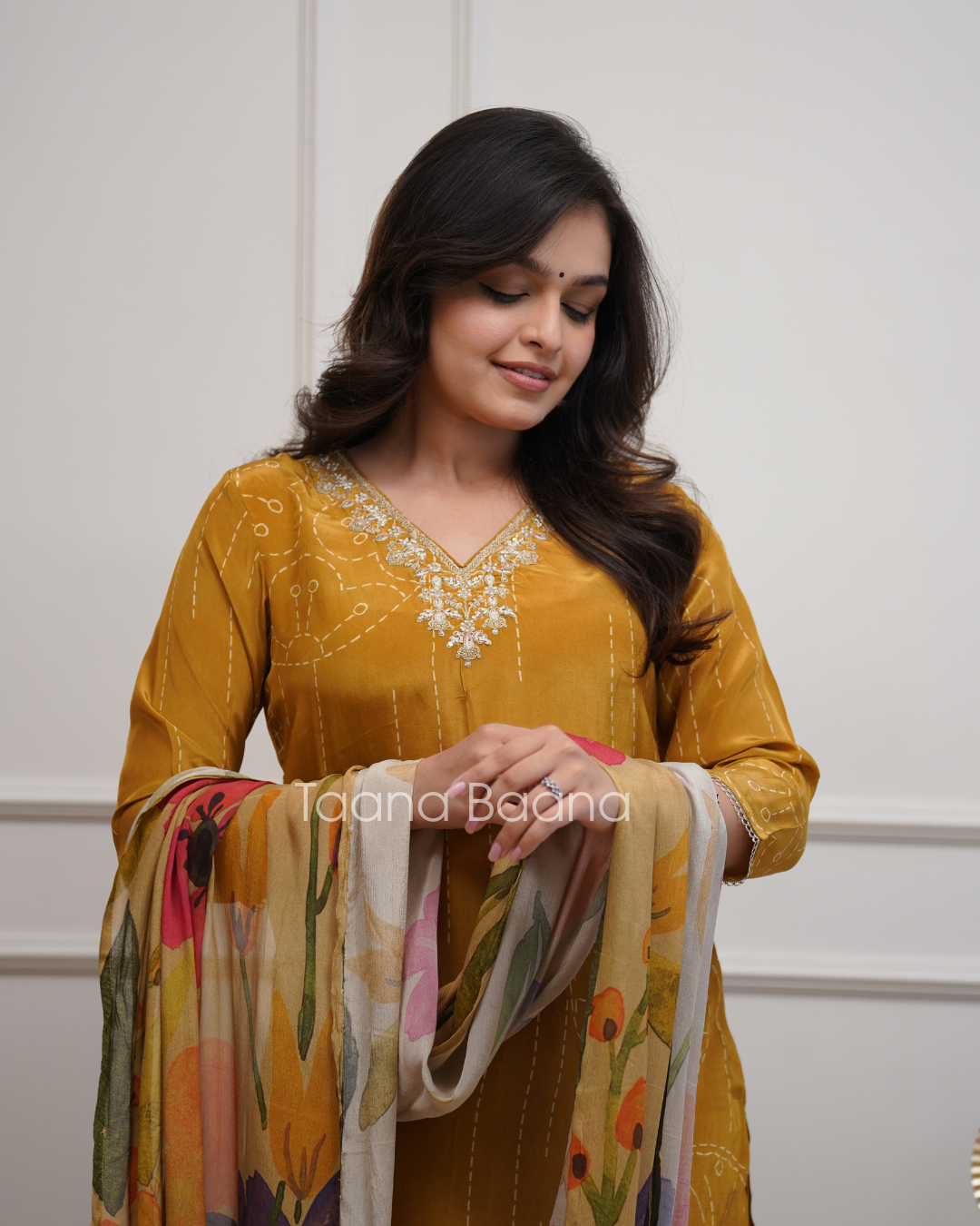 Dupatta Pant Set