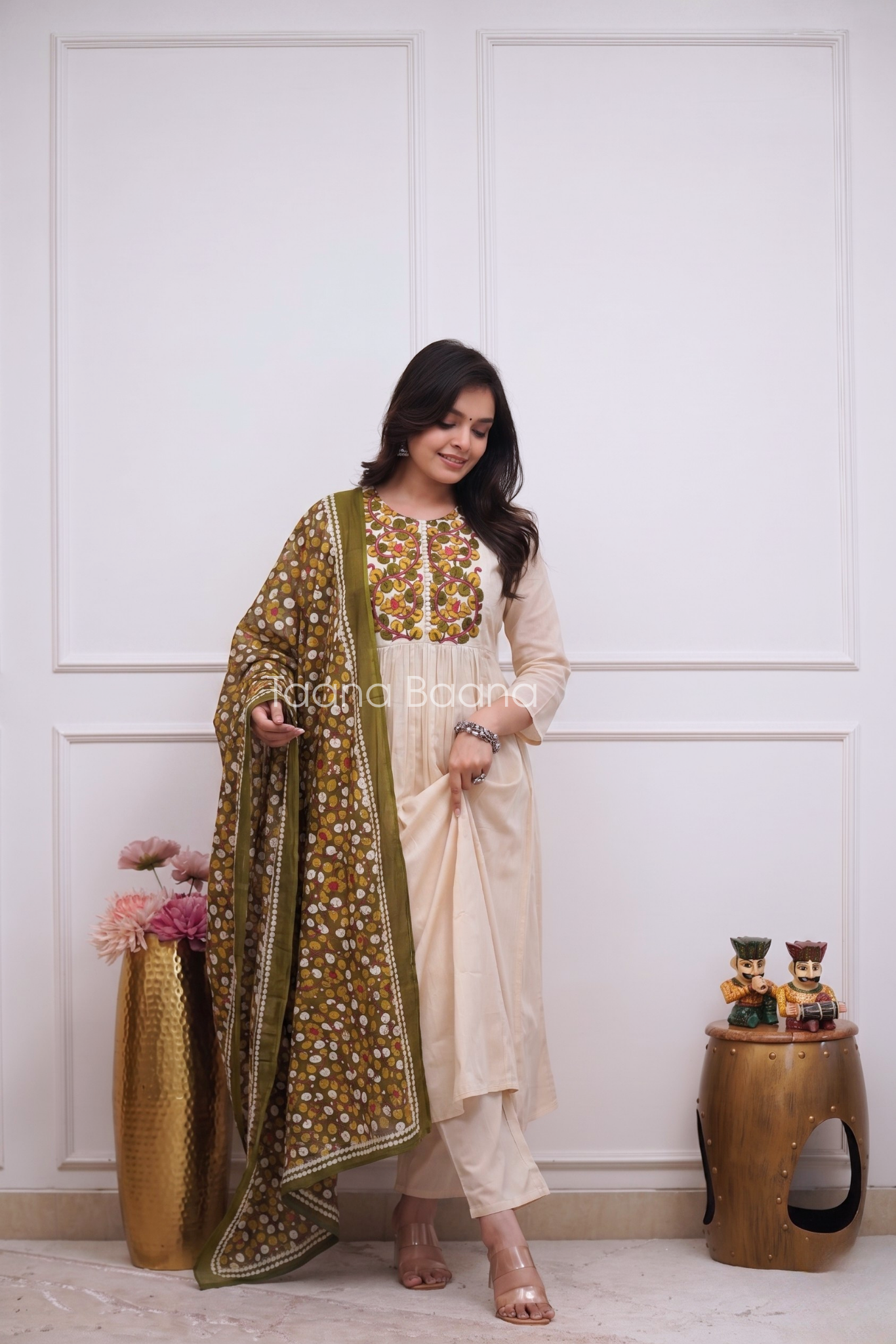 Dupatta Pant Set