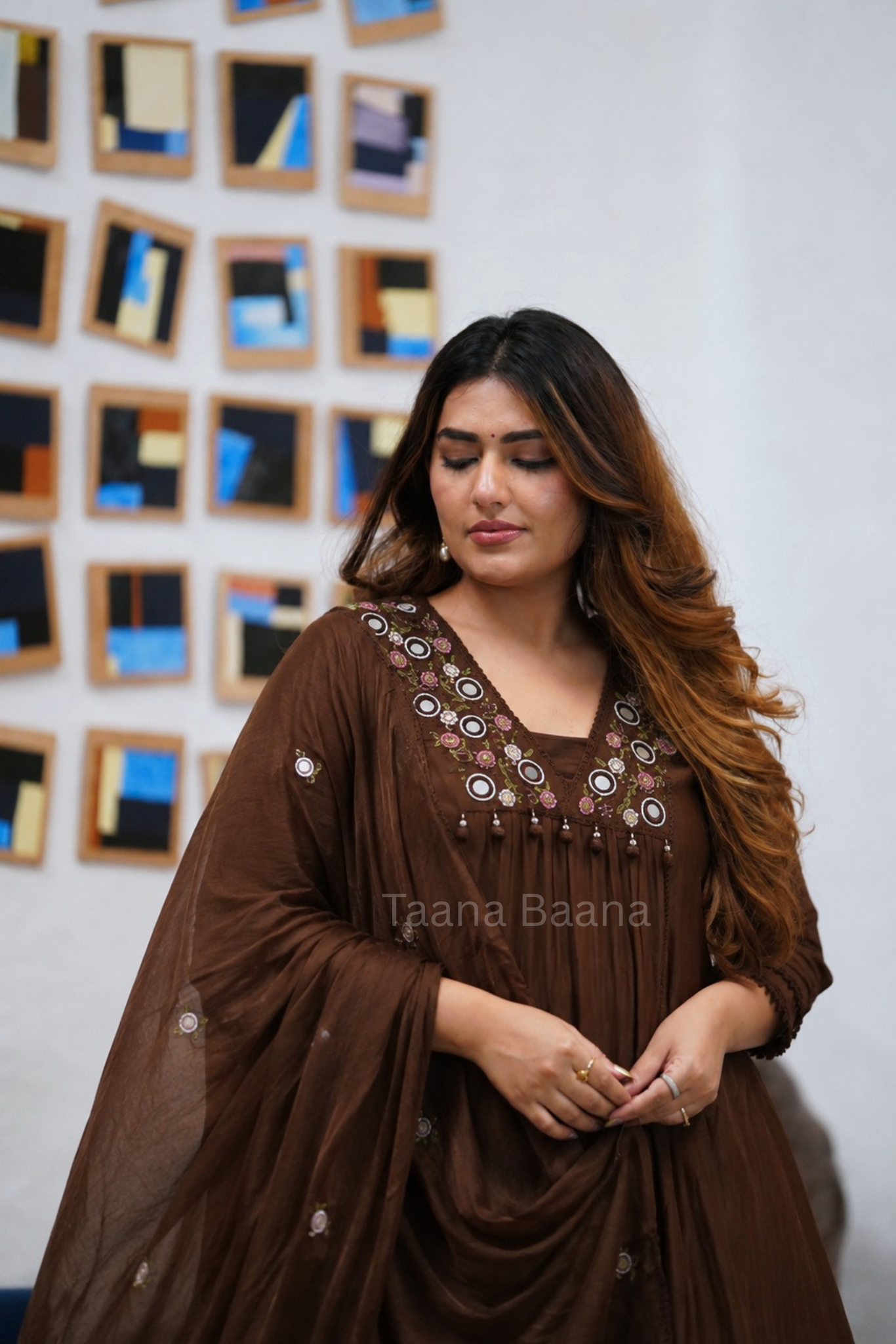 Dupatta Pant Set