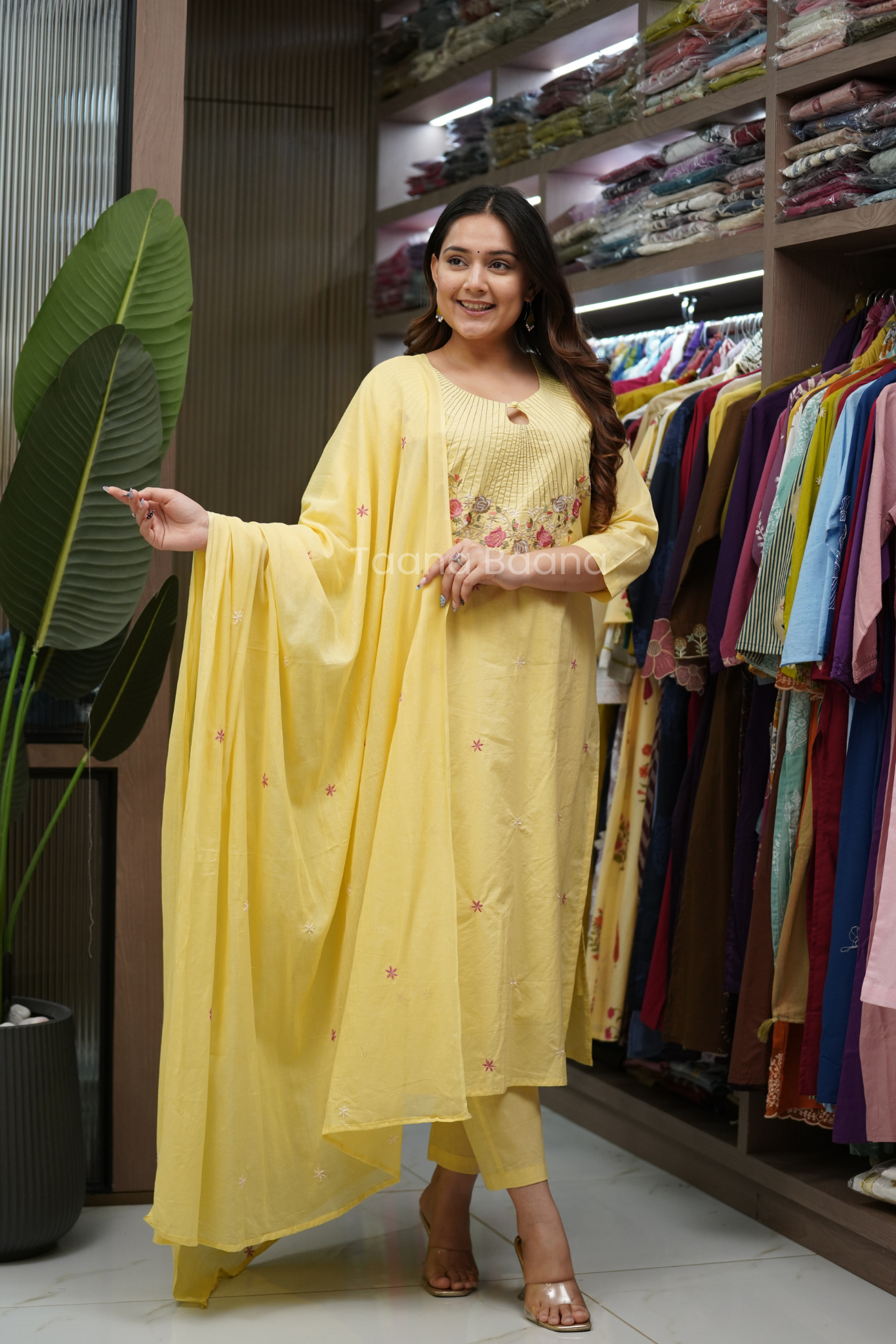 Dupatta Pant Set