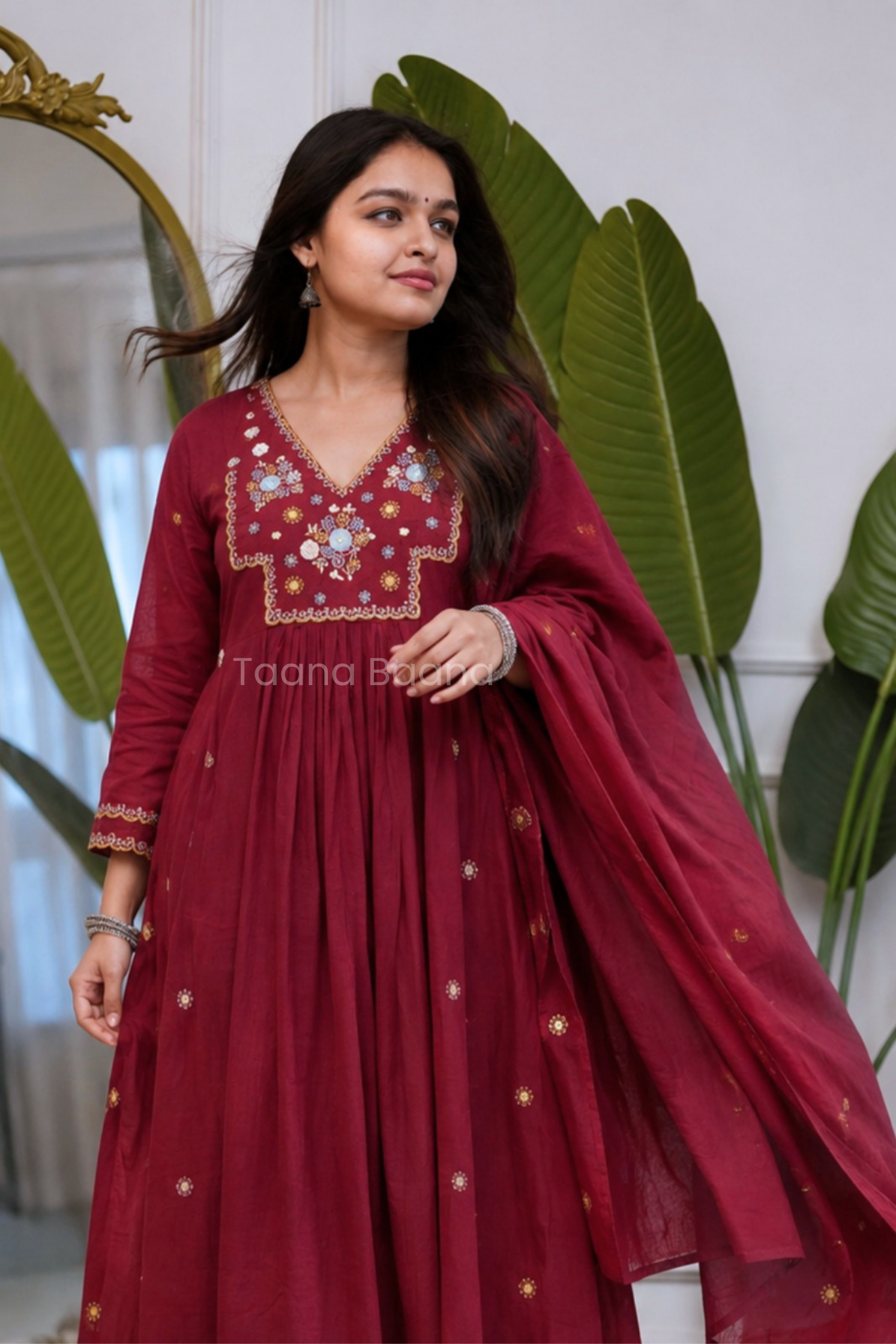 Dupatta Pant Set