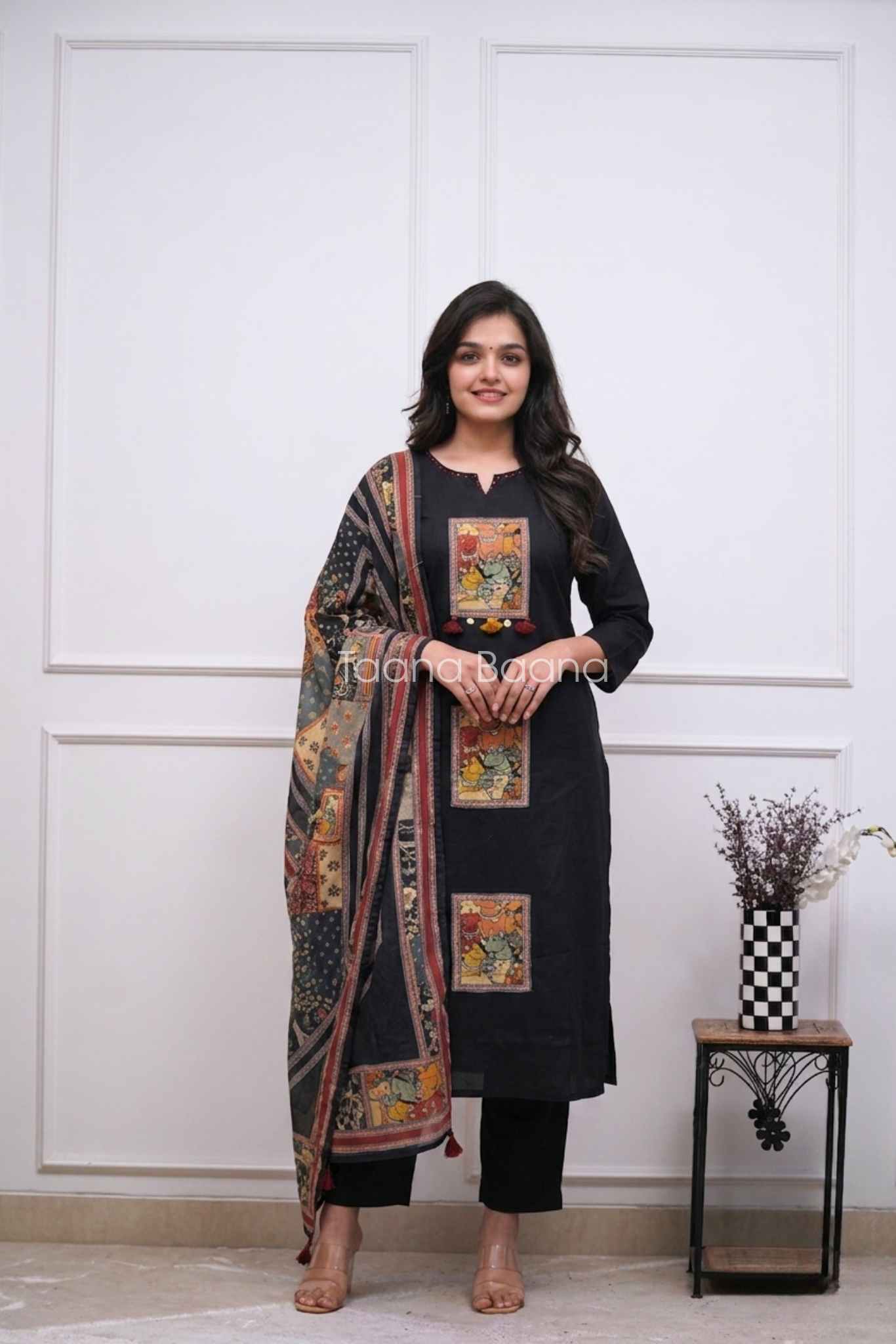 Dupatta Pant Set