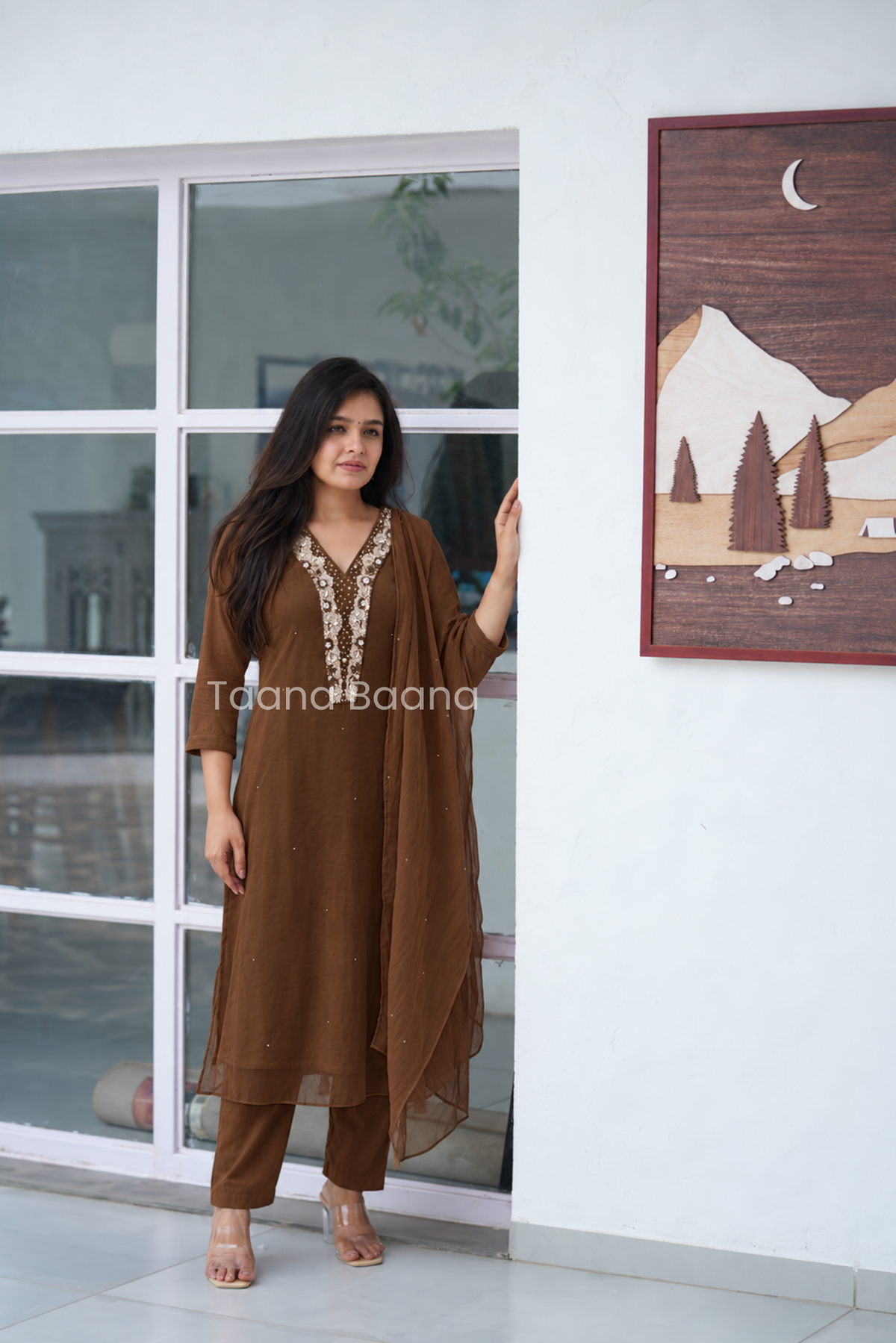 Dupatta Pant Set