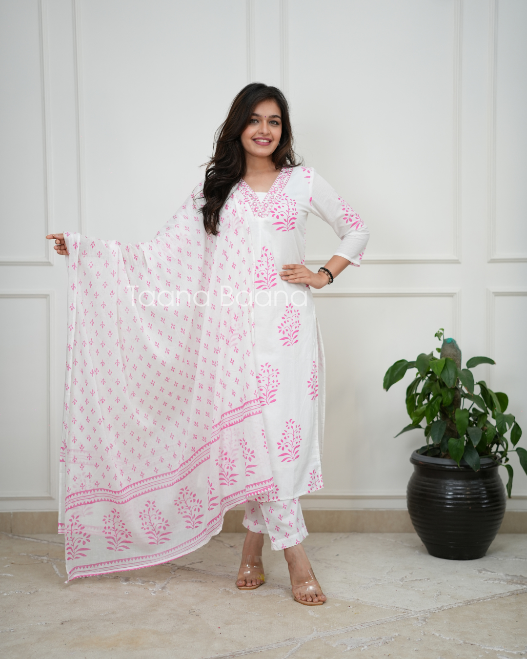 Dupatta Pant Set