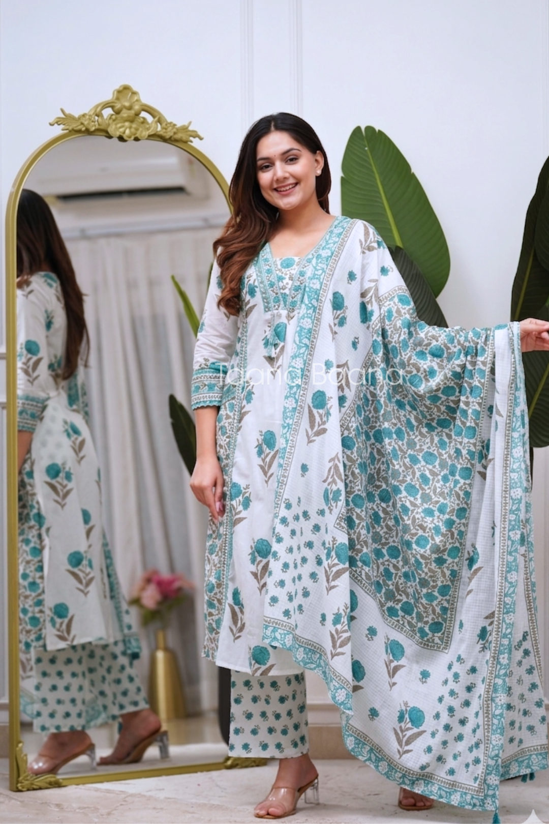 Dupatta Pant Set