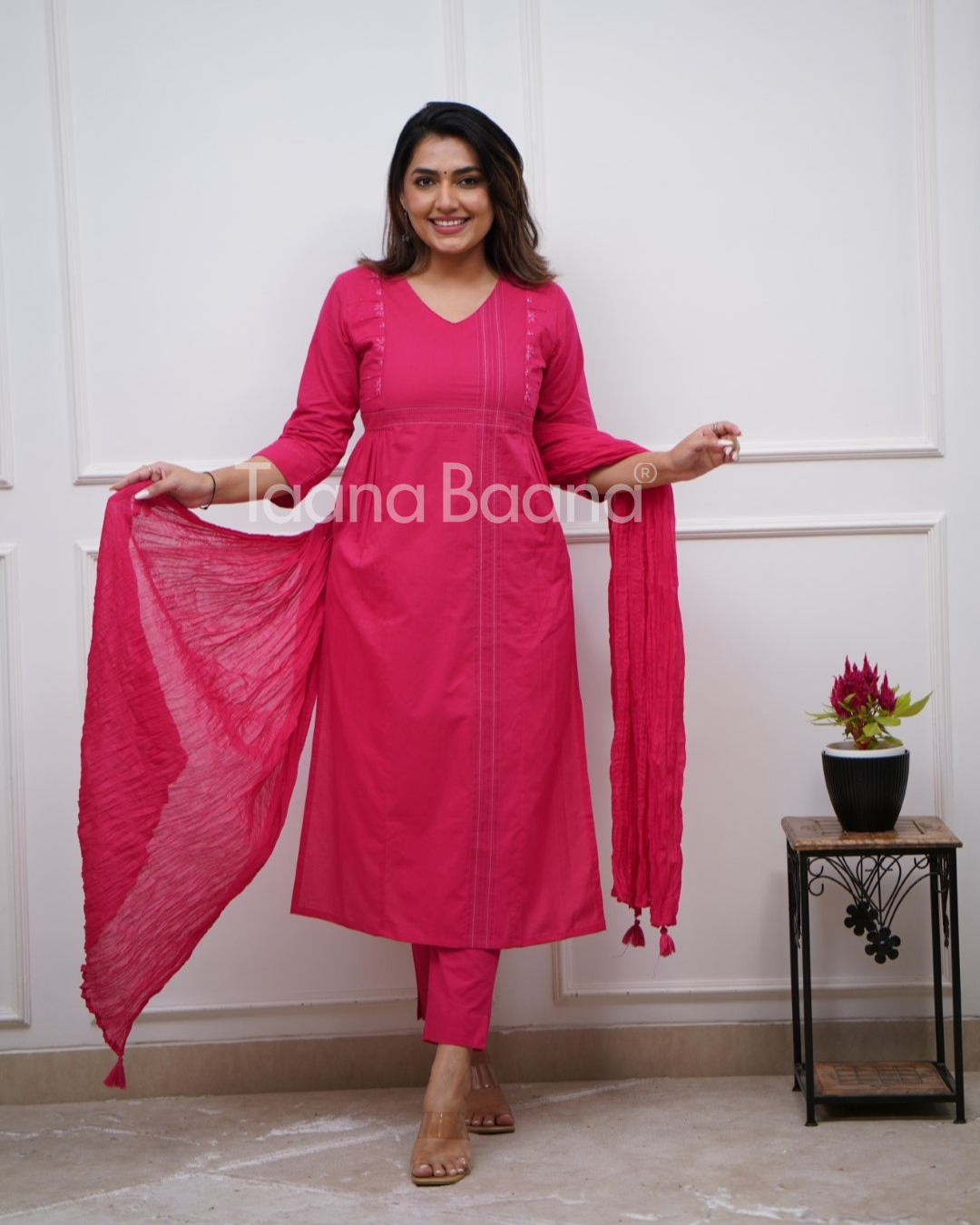 Dupatta Pants Set