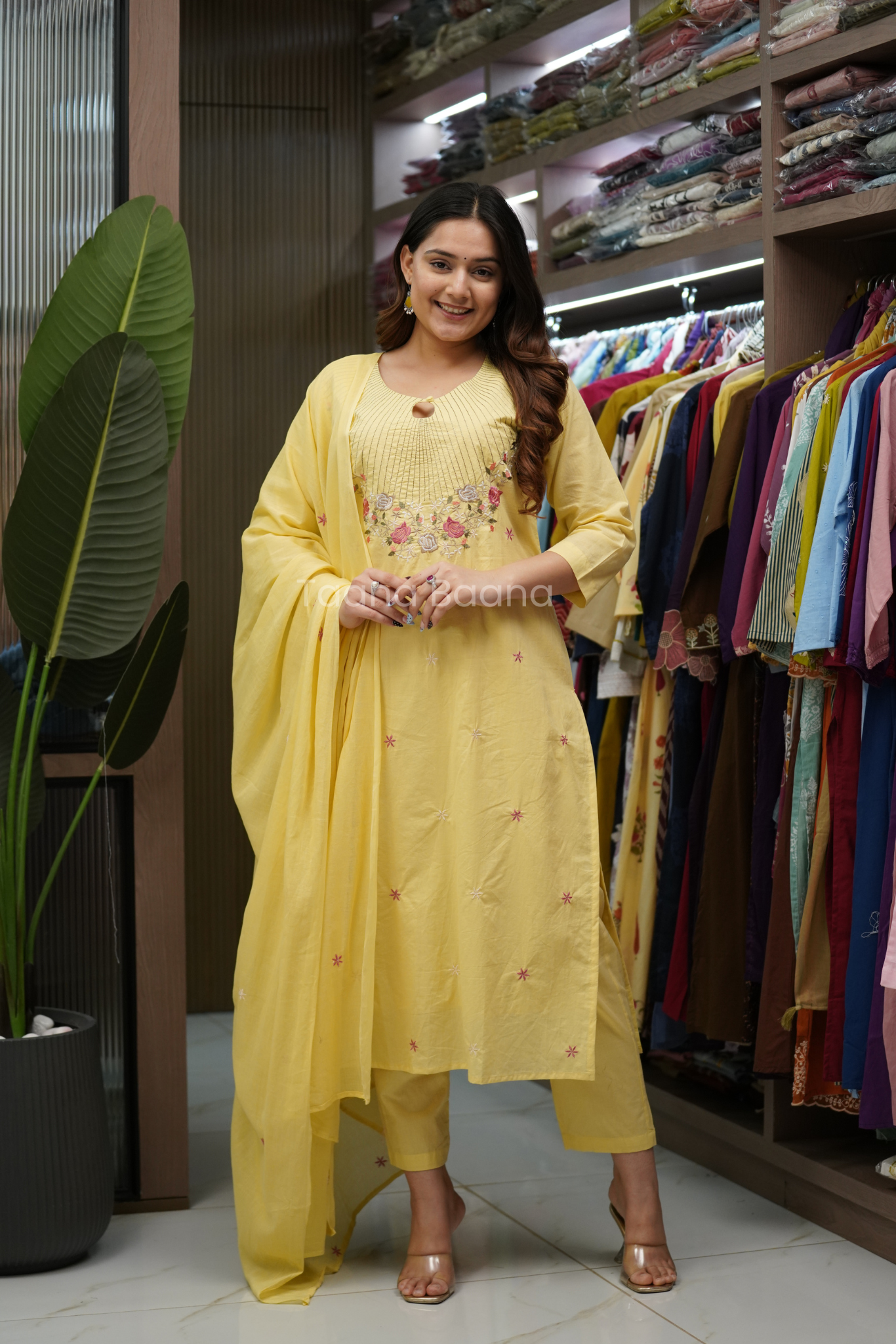 Dupatta Pant Set
